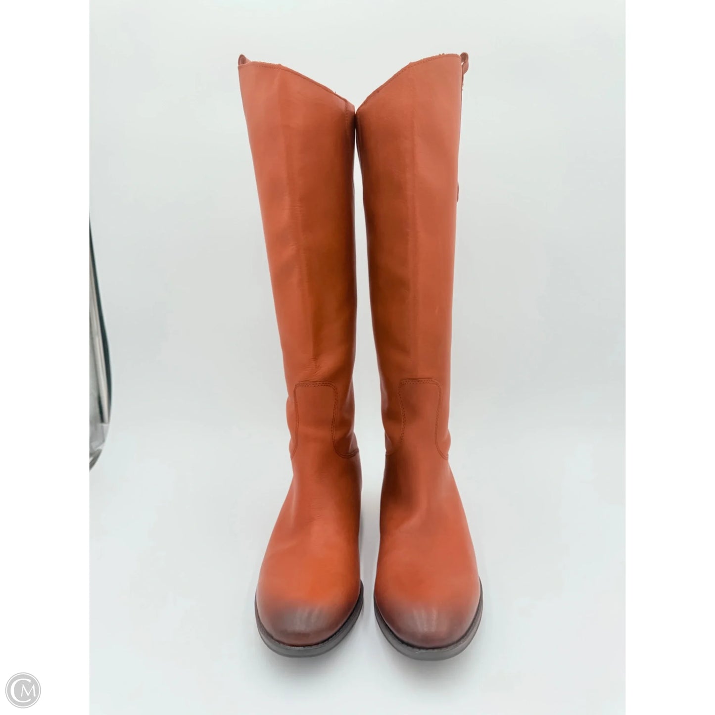 Boots Mid-calf Heels By Sam Edelman In Brown, Size: 9
