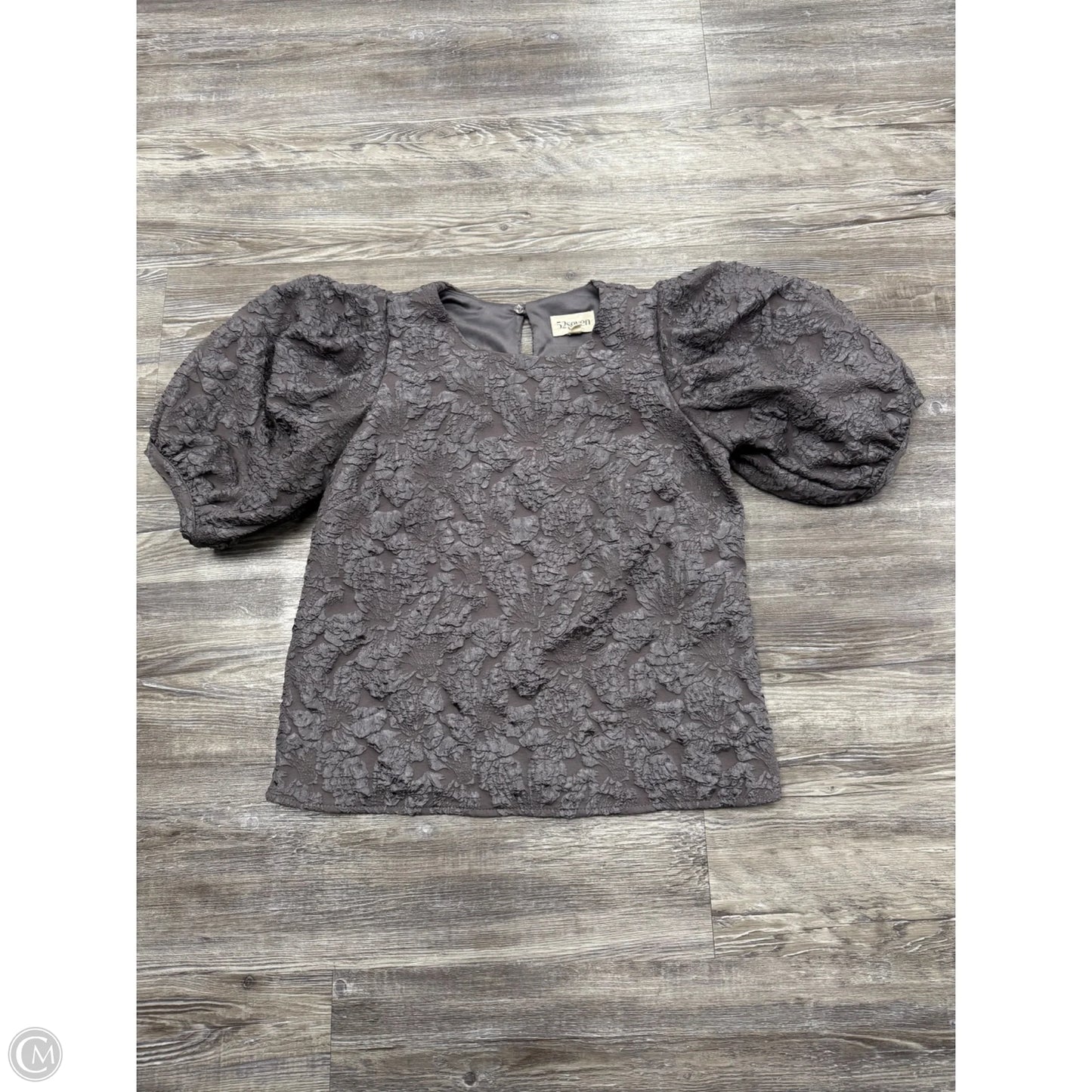 Top Short Sleeve By 52seven In Purple, Size: Xs