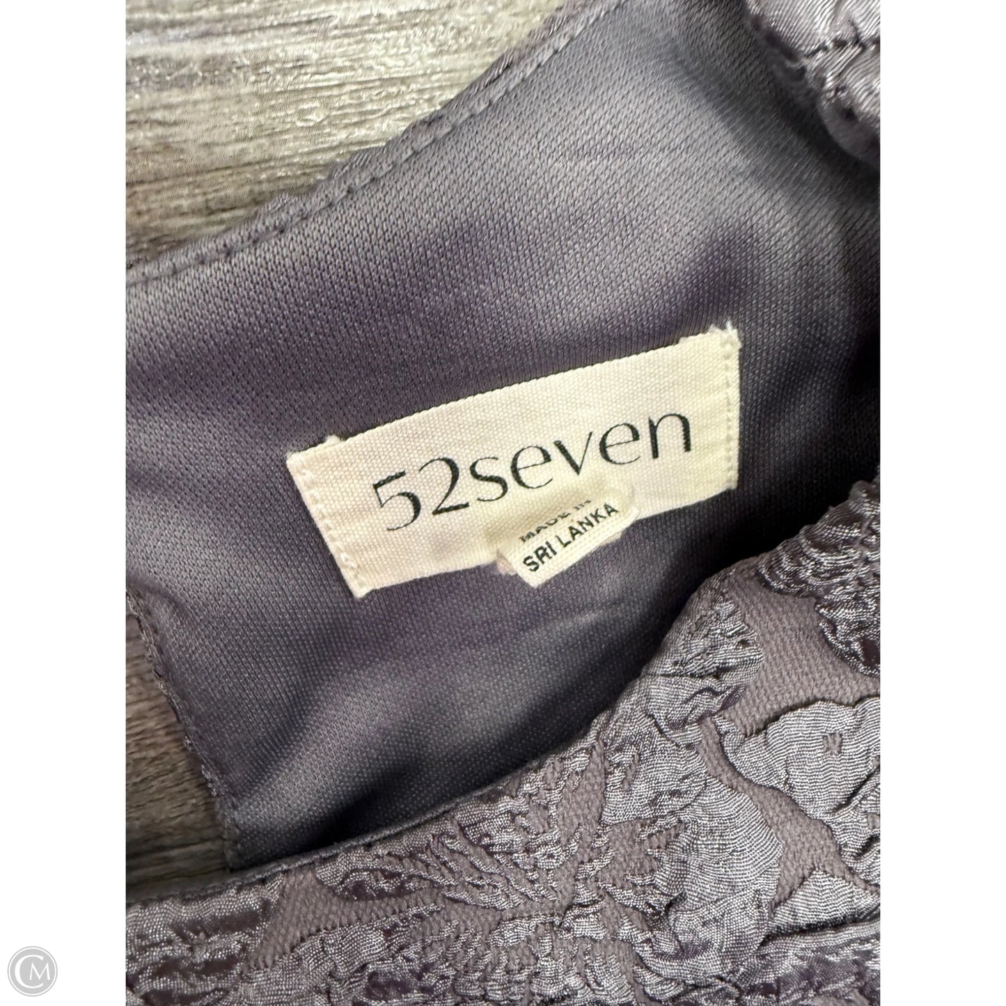 Top Short Sleeve By 52seven In Purple, Size: Xs