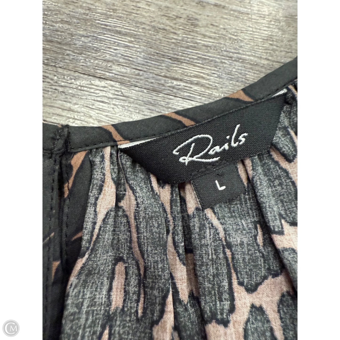 Dress Casual Short By Rails In Animal Print, Size: L