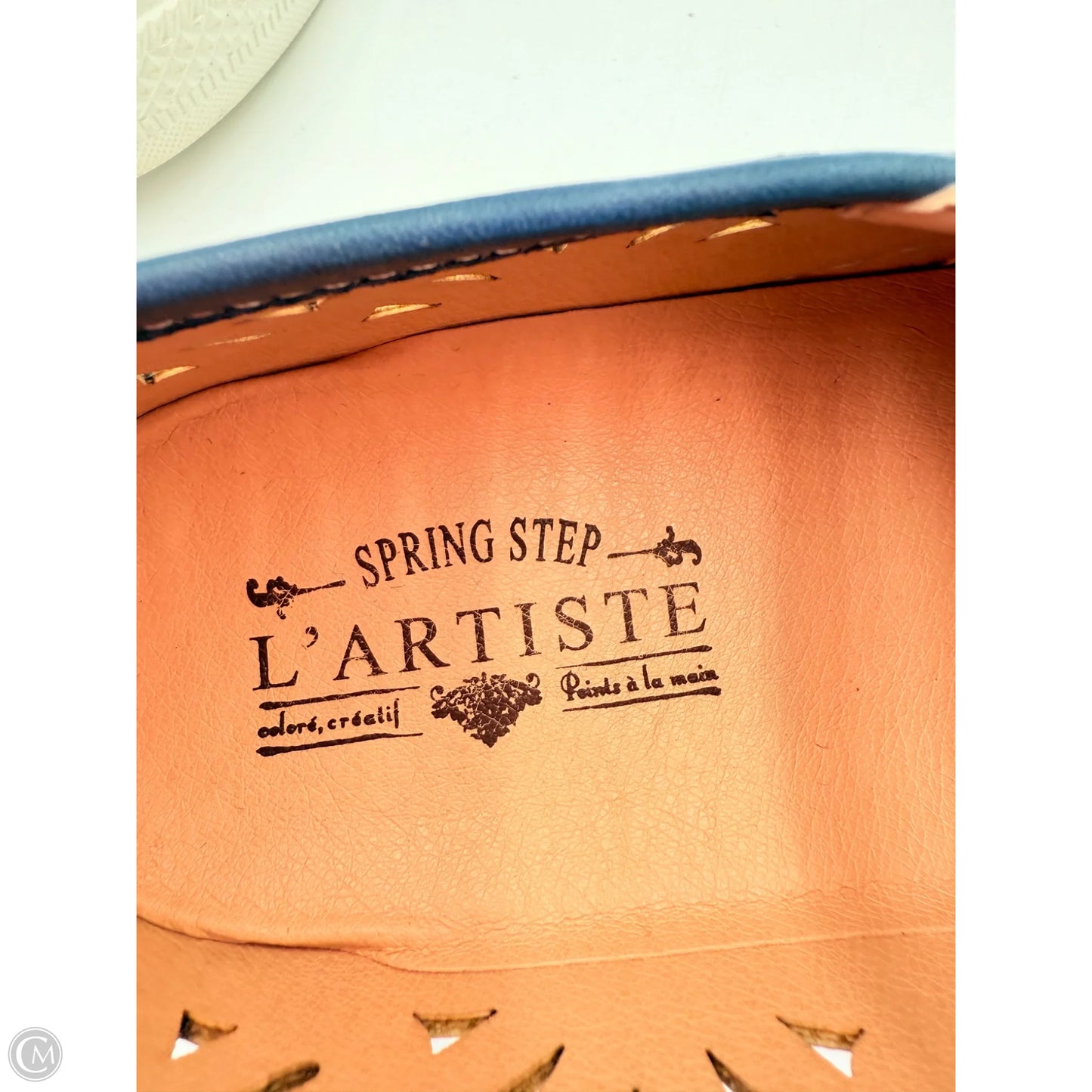 Shoes Flats By Spring Step In Blue, Size: 7