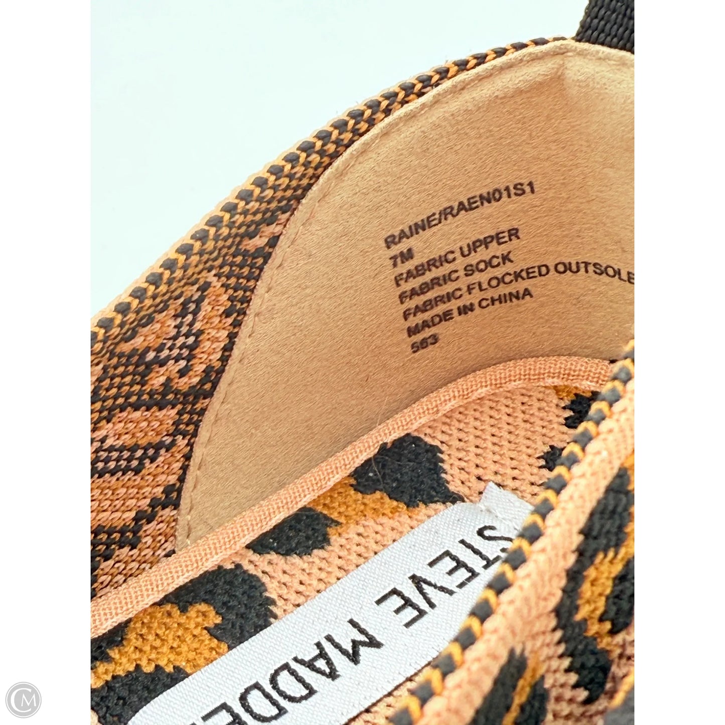 Shoes Flats By Steve Madden In Animal Print, Size: 7