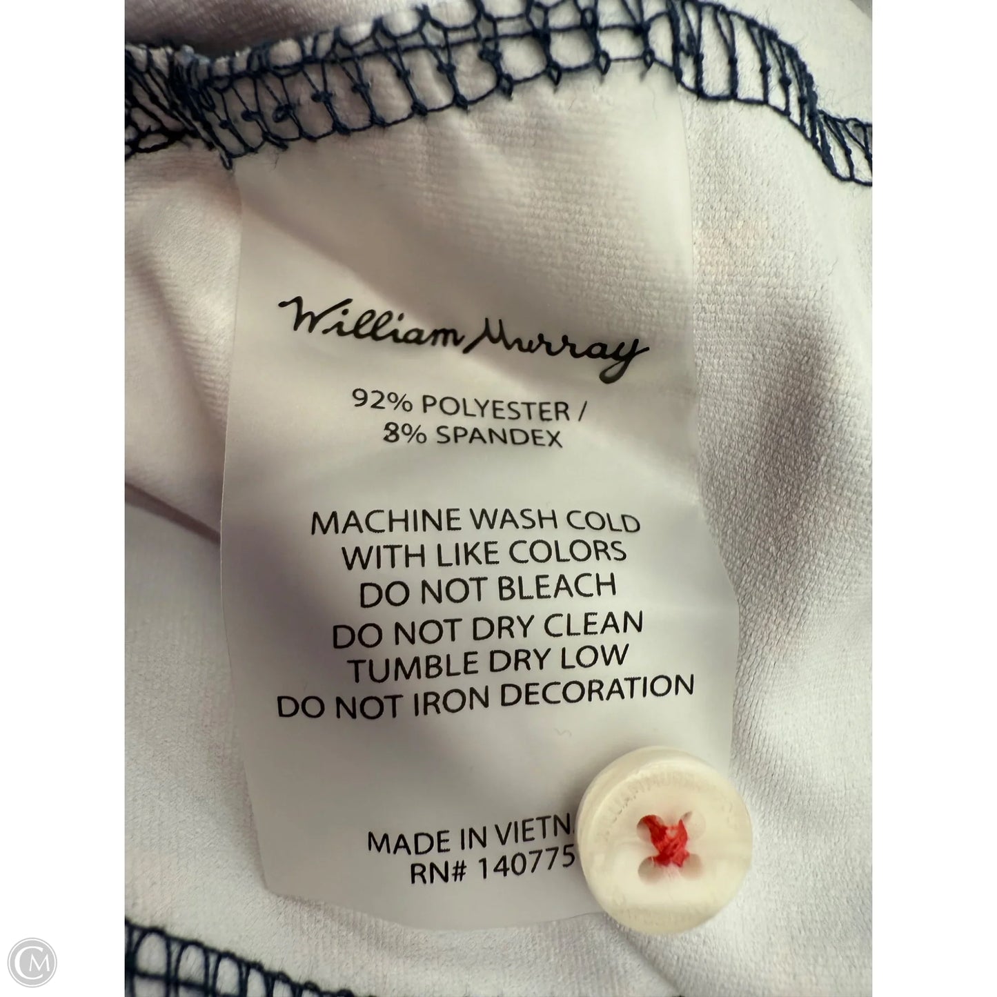 Athletic Dress By William Murray In Blue, Size: L