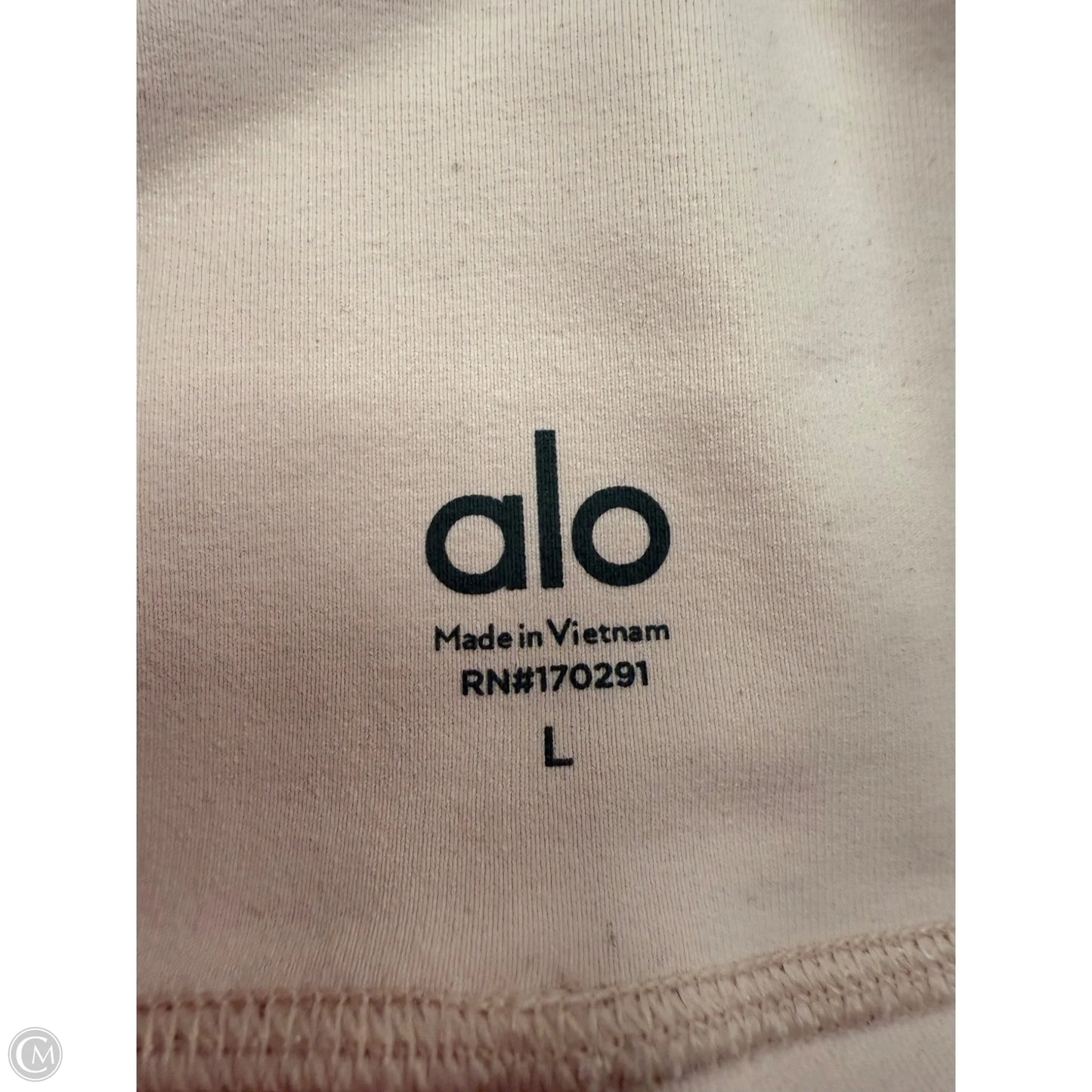 Athletic Shorts By Alo In Pink, Size: L