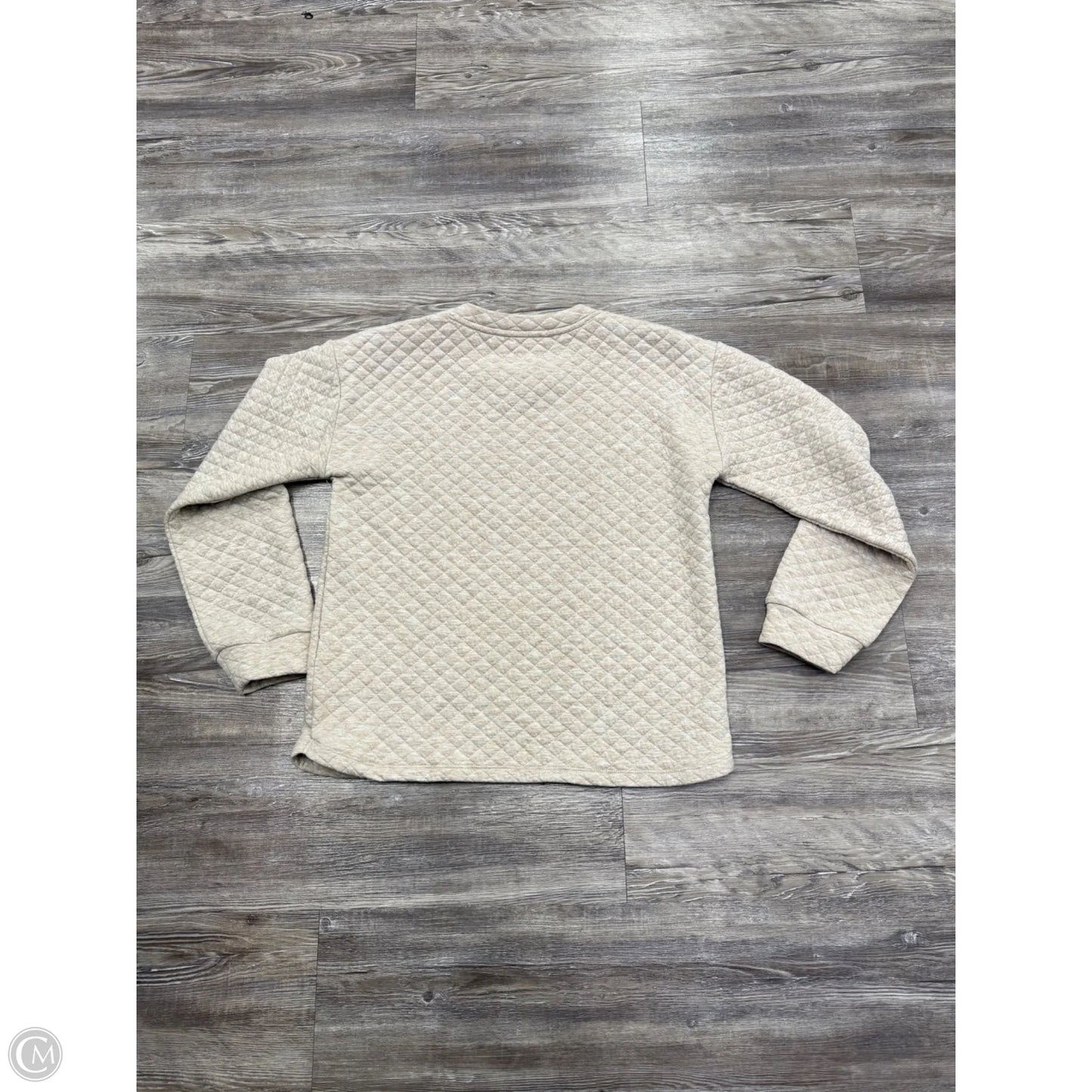 Sweatshirt Crewneck By J. Crew In Tan, Size: S
