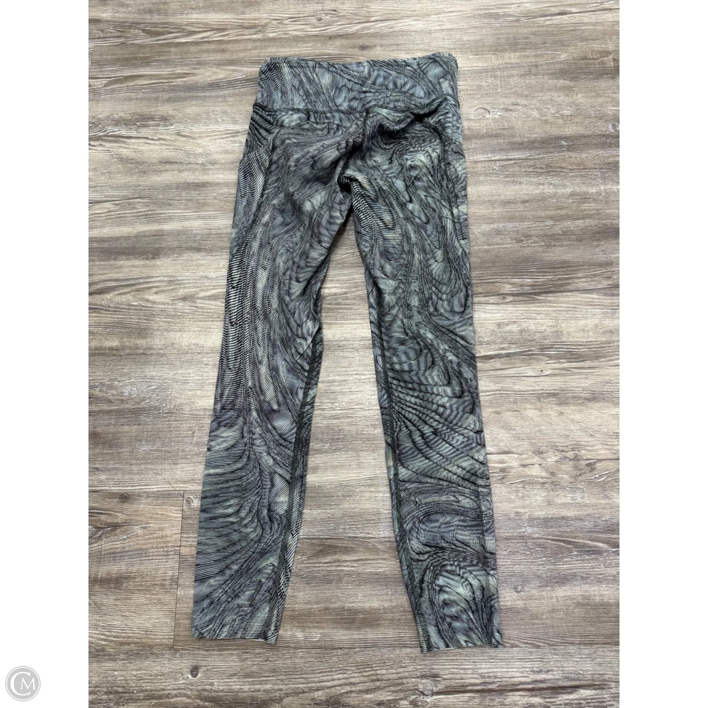 Athletic Leggings By Lululemon In Blue, Size: 4