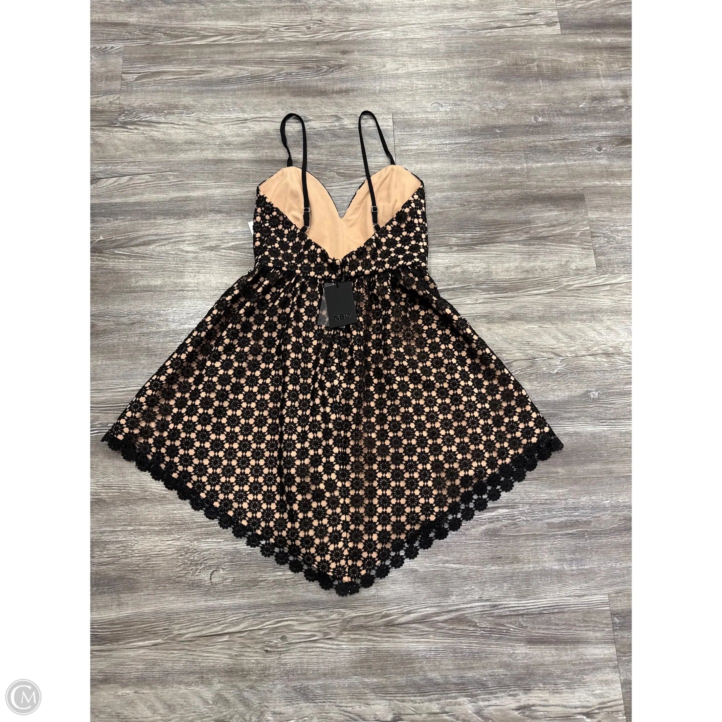 Dress Casual Short By NBD In Black & Tan, Size: Xs