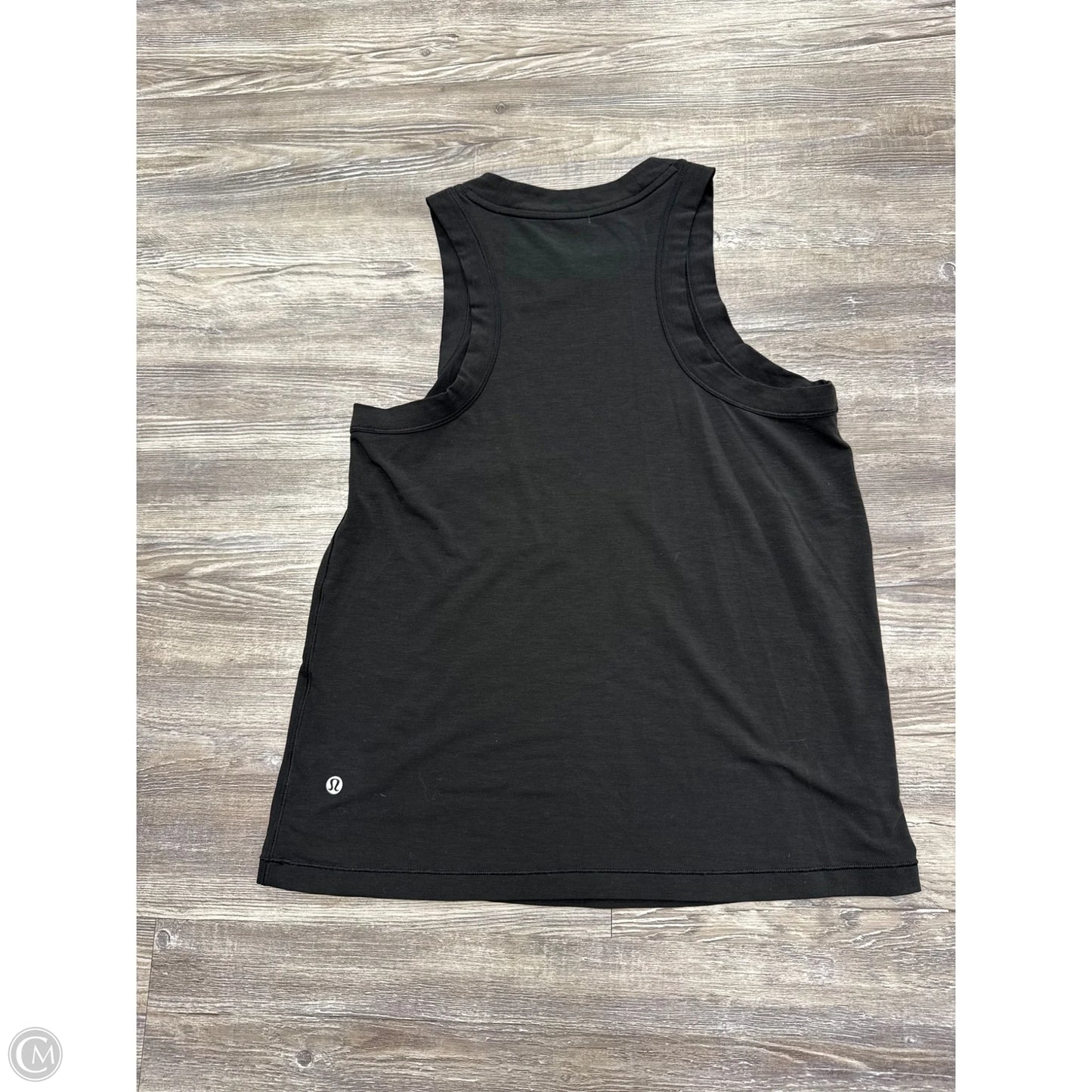 Athletic Tank Top By Lululemon In Black, Size: M