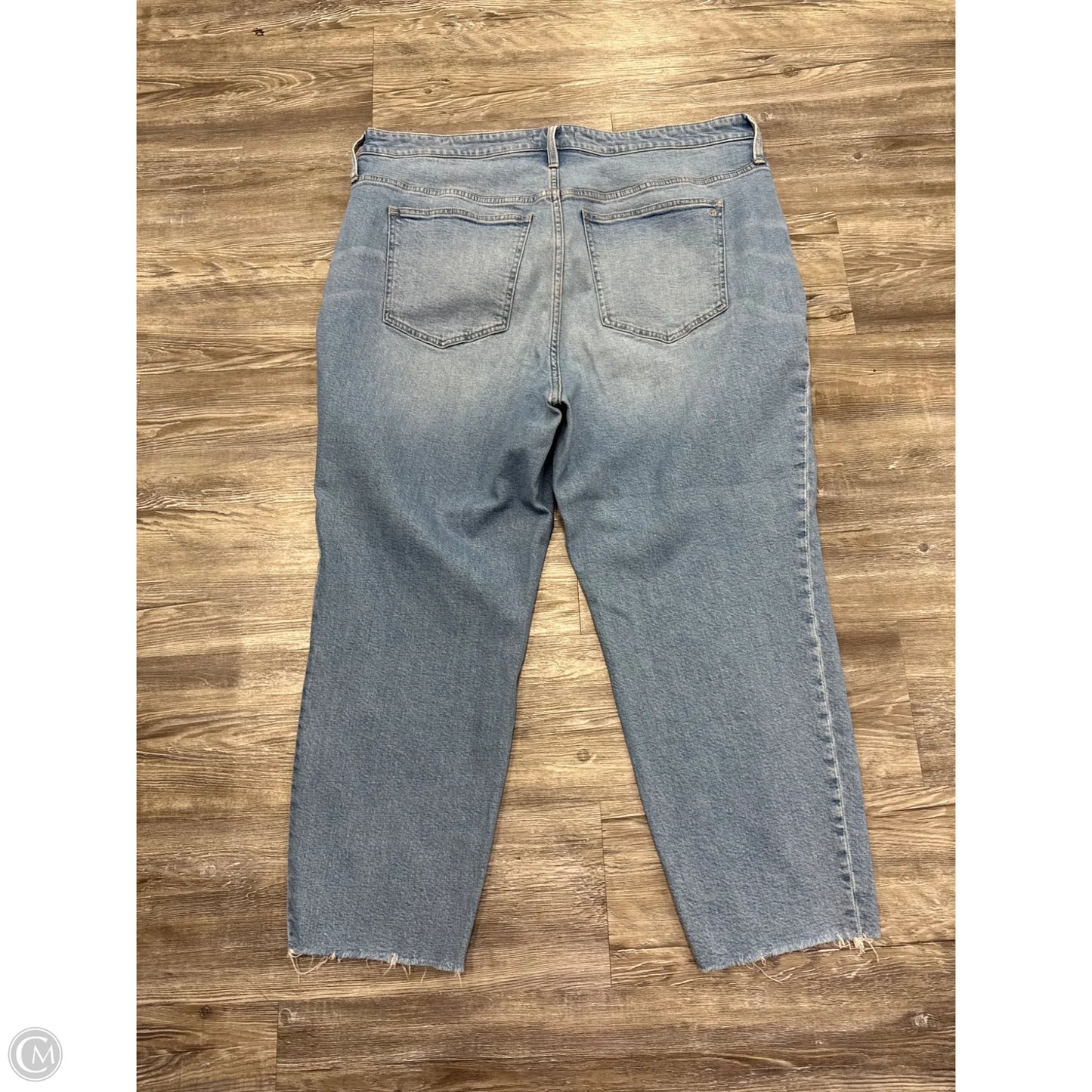 Jeans Straight By Madewell In Blue Denim, Size: 20