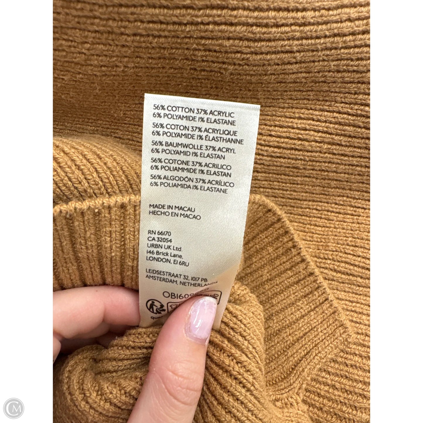 Sweater By Free People In Brown, Size: S