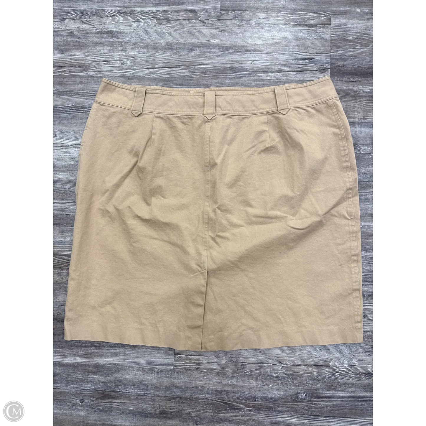 Skirt Mini & Short By Lauren By Ralph Lauren In Tan, Size: 22
