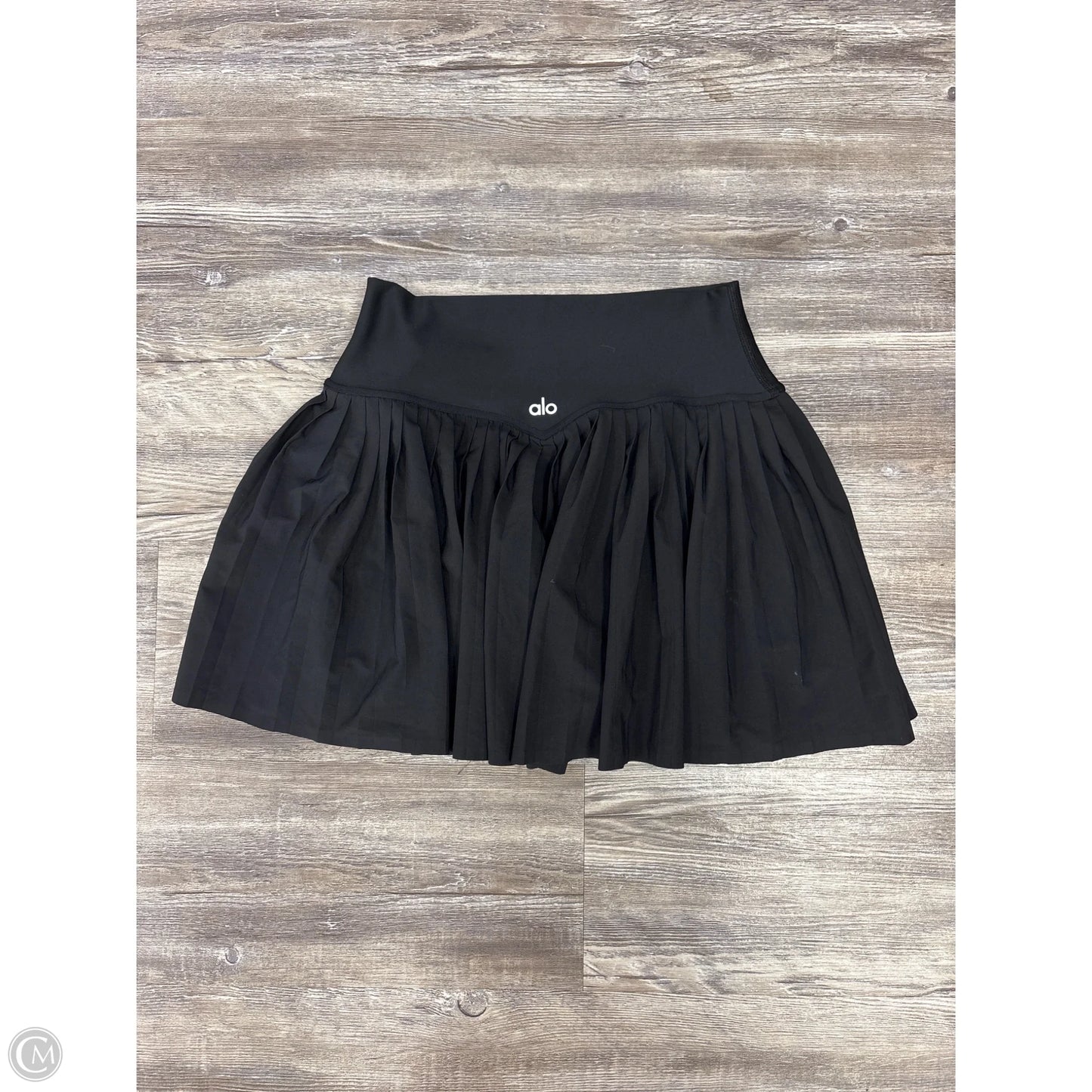 Athletic Skort By Alo In Black, Size: M