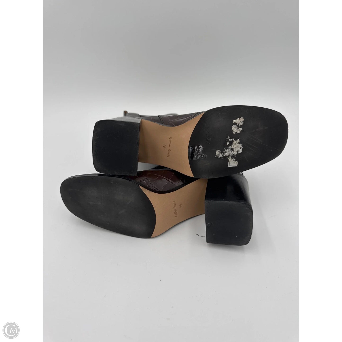 Boots Ankle Heels By & Other Stories In Brown, Size: 9