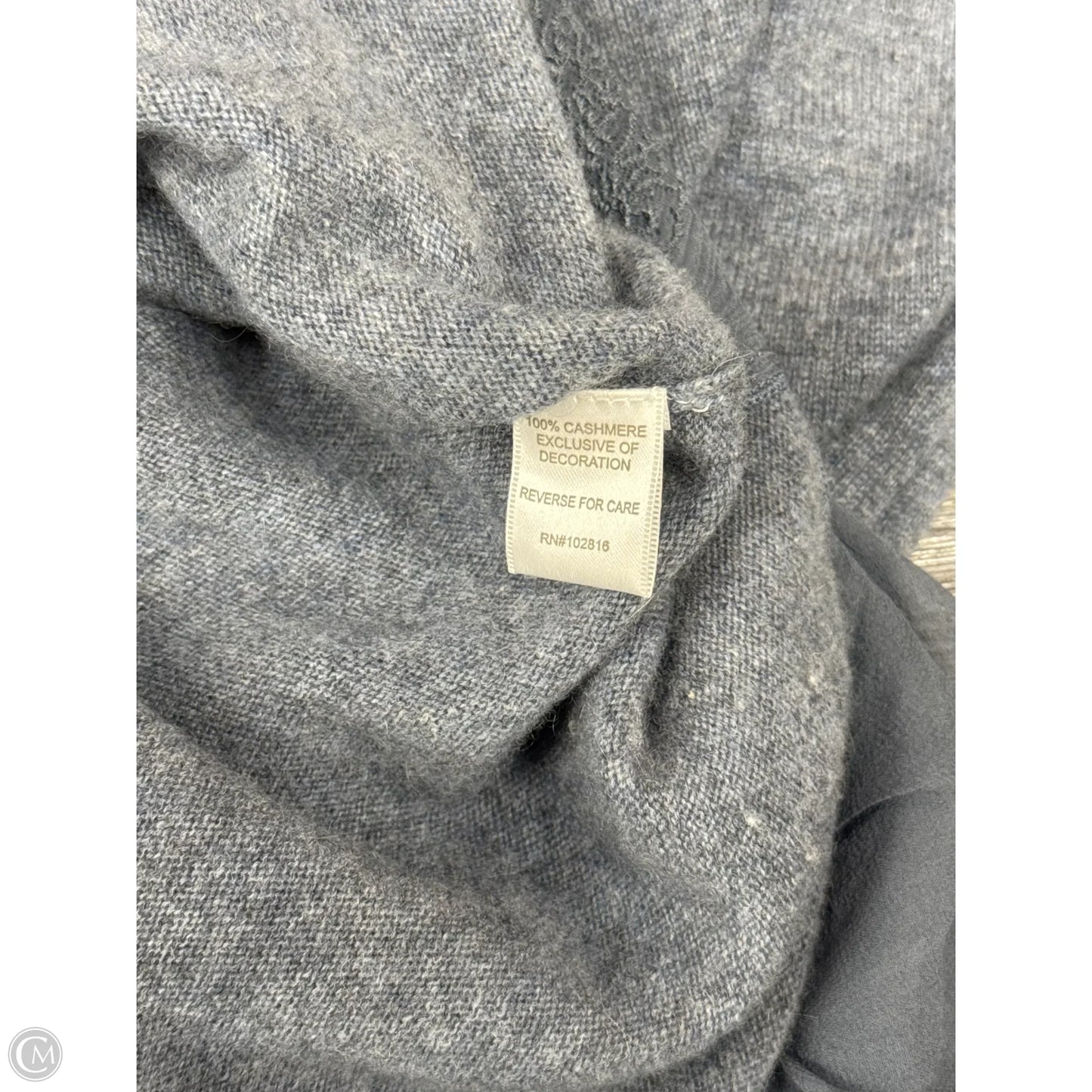 Sweater Cashmere By Garnet Hill In Blue, Size: S