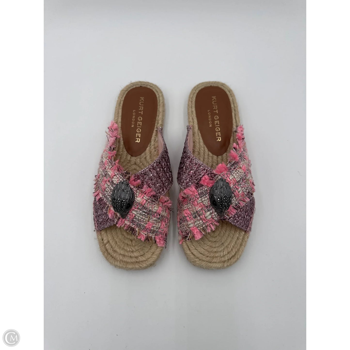 Sandals Designer By Kurt Geiger In Pink, Size: 8