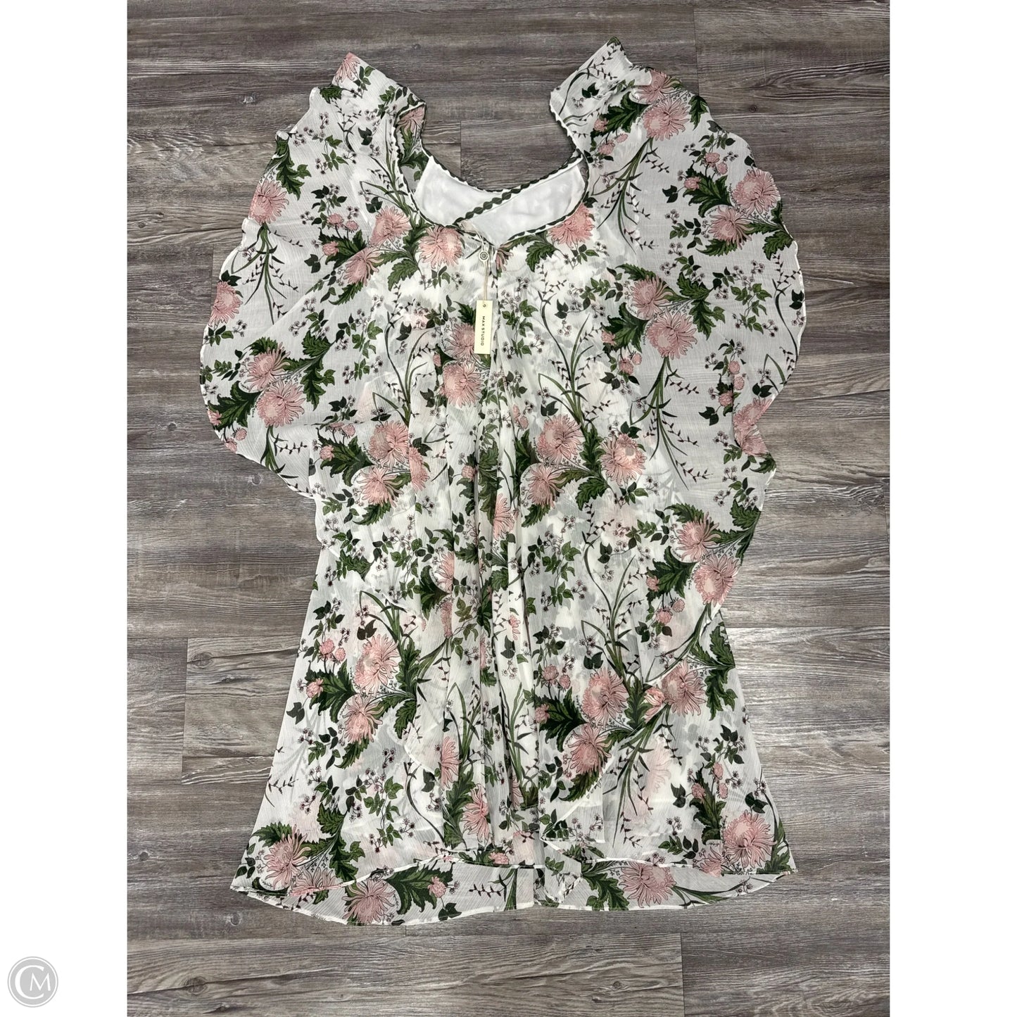 Dress Casual Midi By Max Studio In Floral Print, Size: S