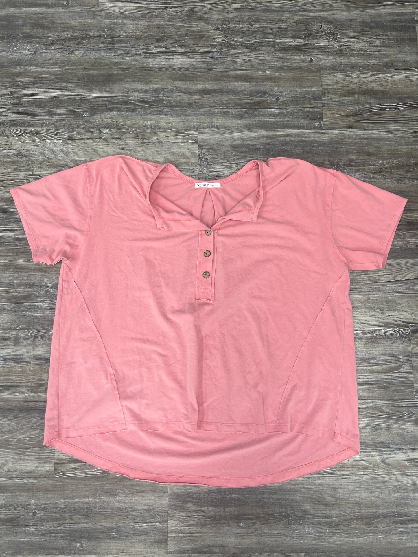 Top Short Sleeve By Cmc Size: 3x