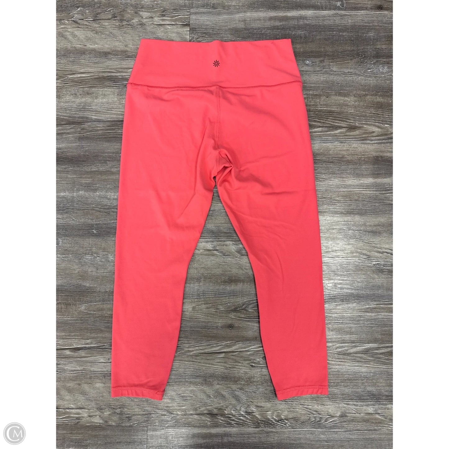 Athletic Leggings By Athleta In Pink, Size: L