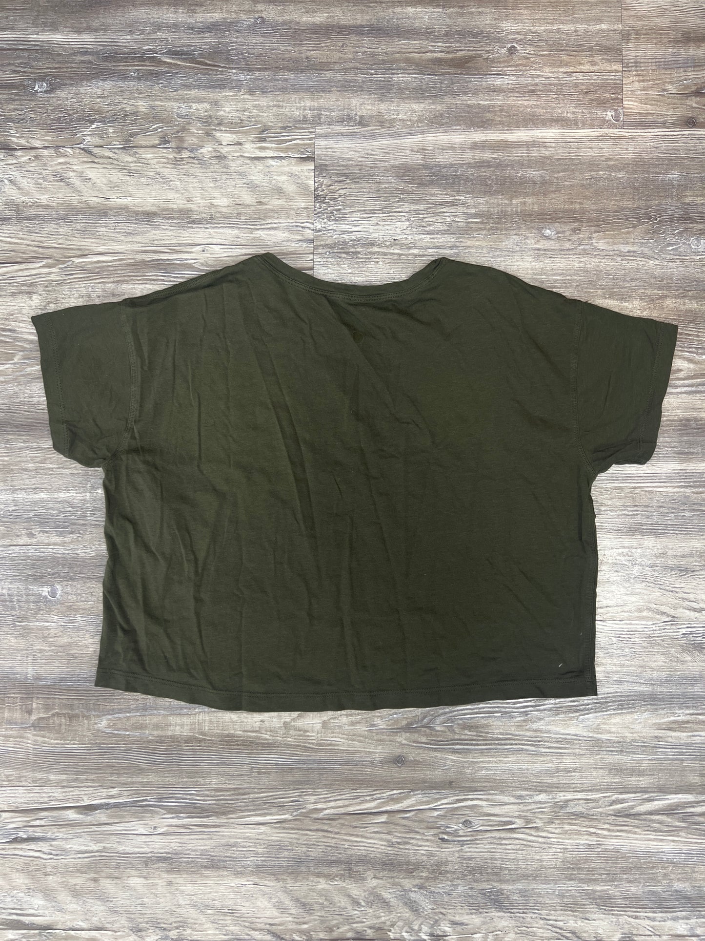 Athletic Top Short Sleeve By Lululemon Size: 6