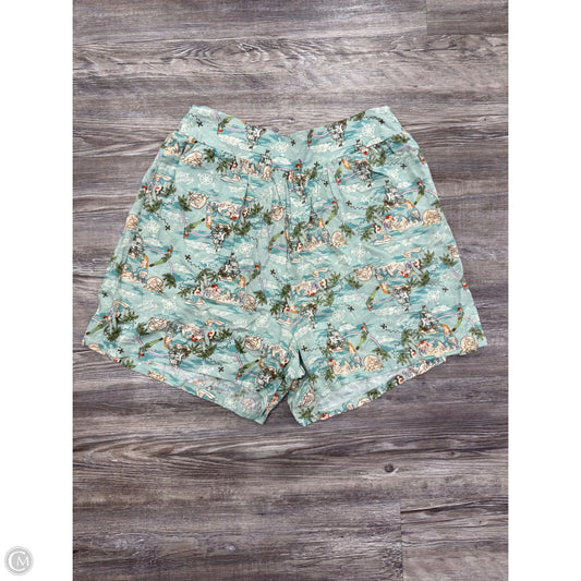Shorts By Disney In Aqua, Size: 0
