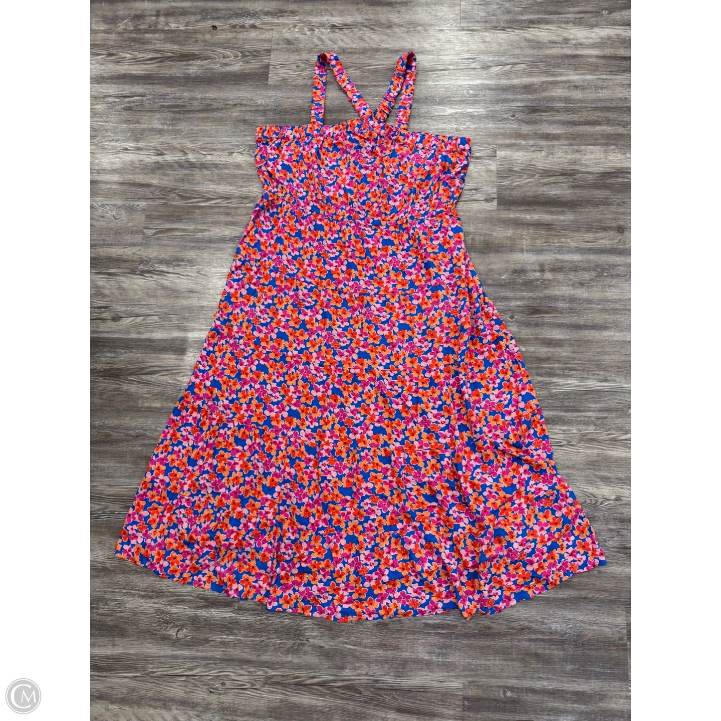 Dress Casual Maxi By Skies Are Blue In Floral Print, Size: 2x