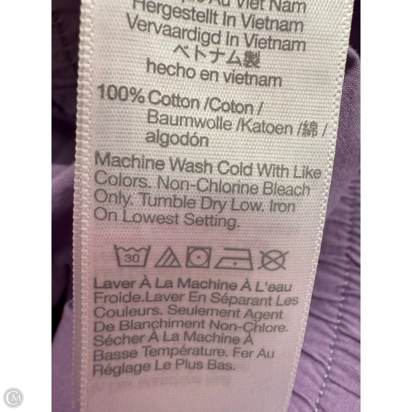 Shorts By Madewell In Purple, Size: M