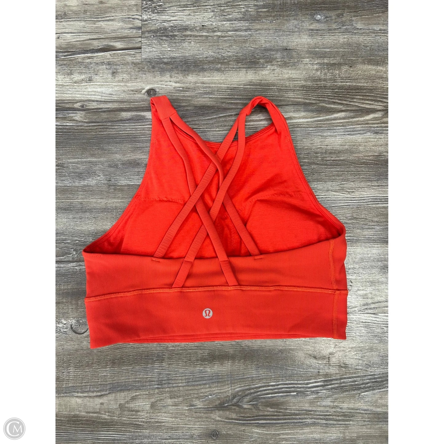 Athletic Bra By Lululemon In Red, Size: 8