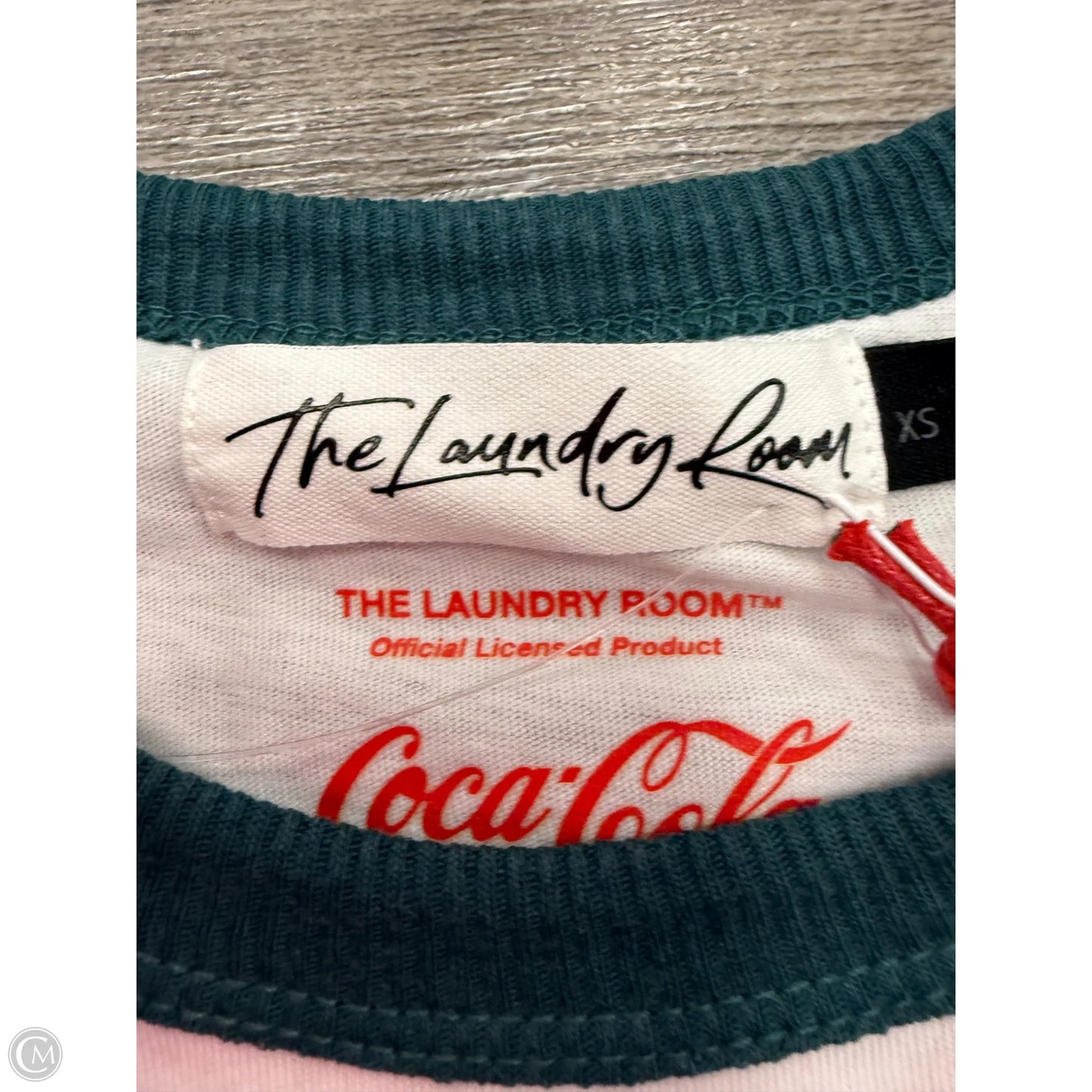 Top Short Sleeve By The Laundry Room In Green & White, Size: Xs
