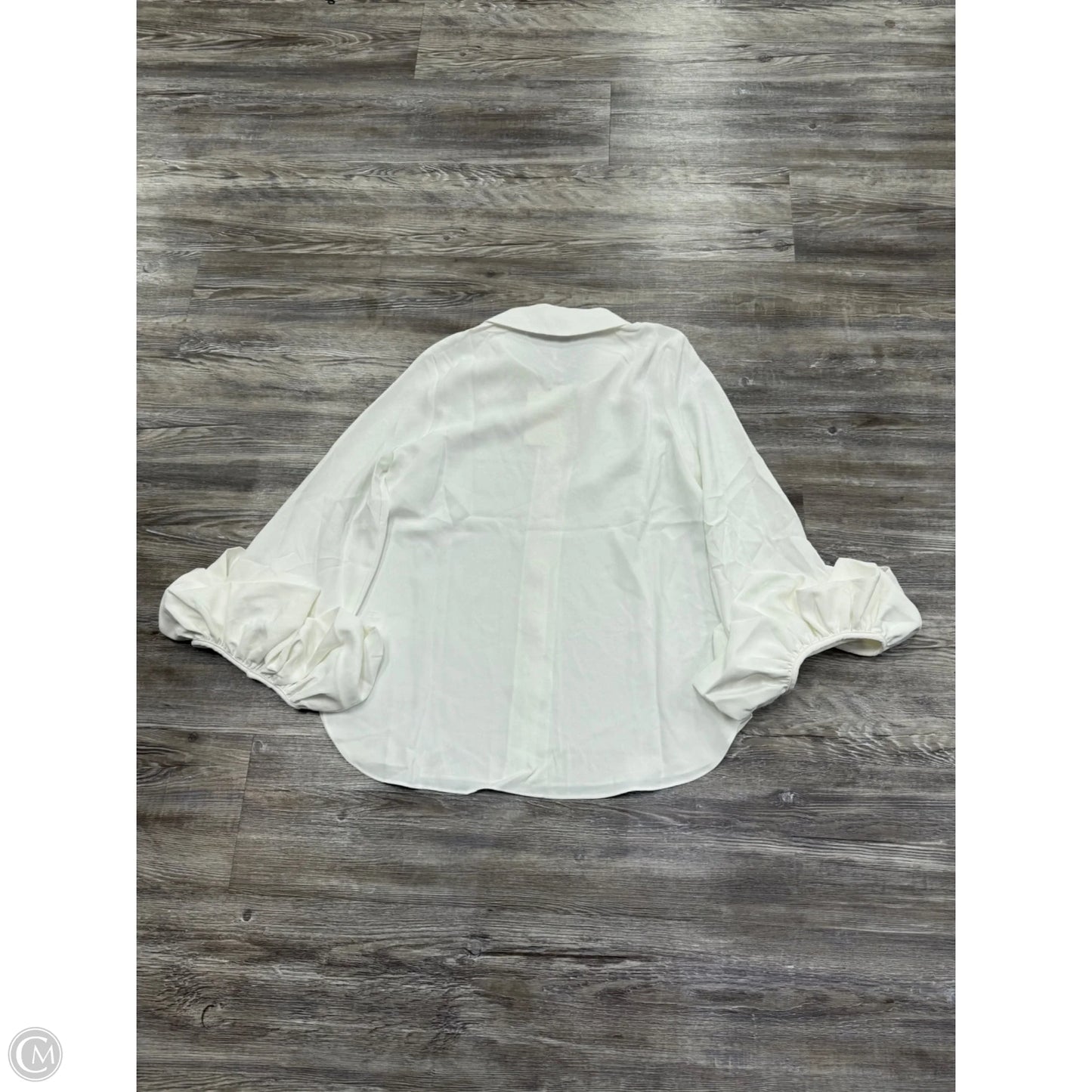 Top Long Sleeve By Endless Rose In White, Size: Xs