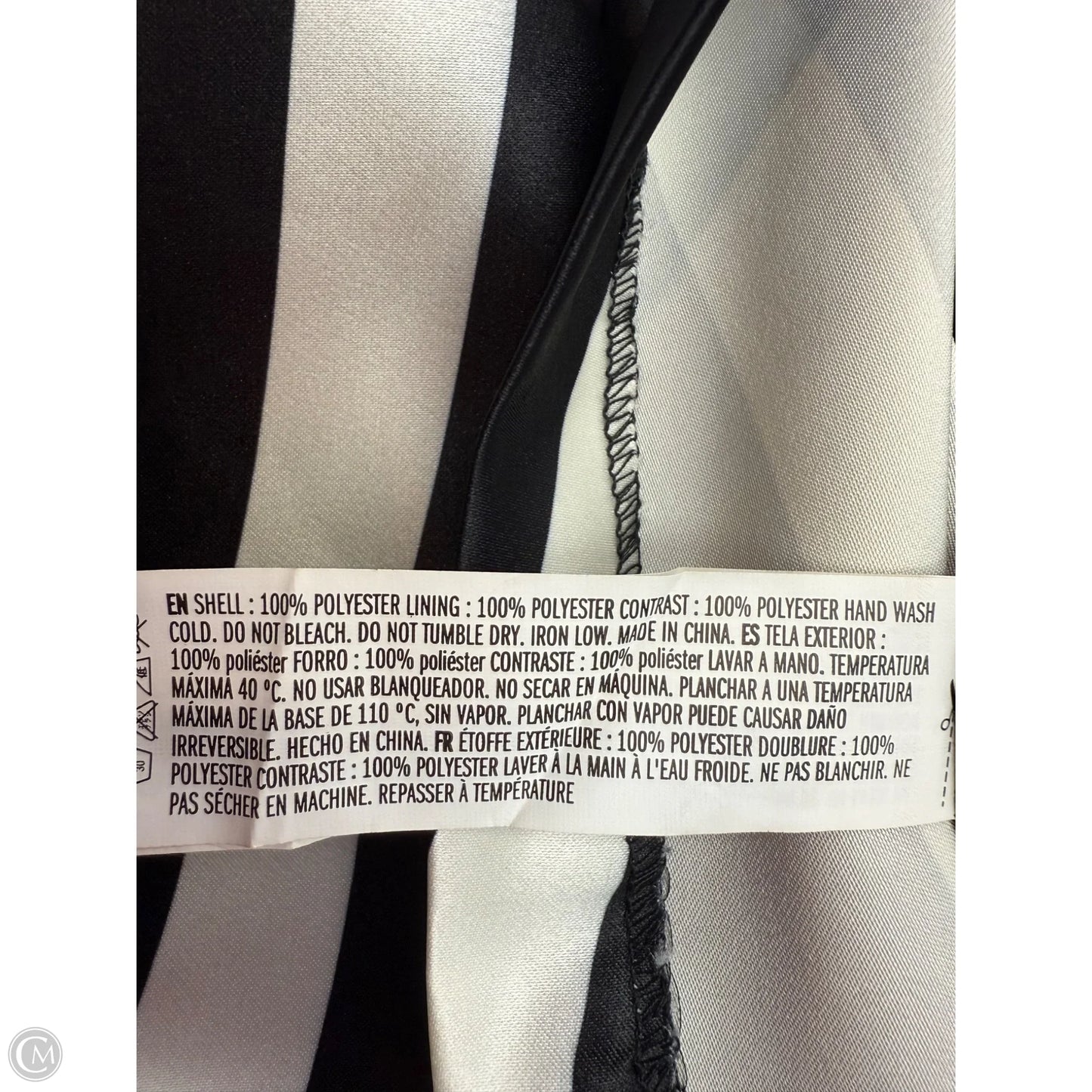 Skirt Maxi By English Factory In Striped Pattern, Size: S