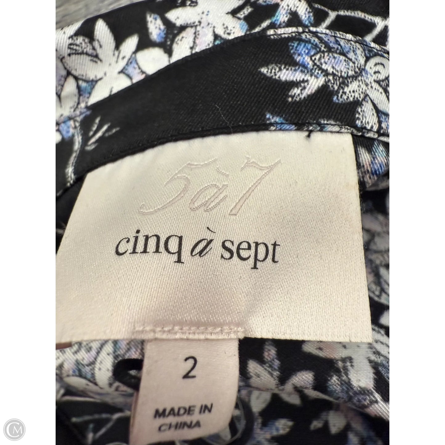 Dress Casual Midi By Cinq a Sept In Floral Print, Size: 2