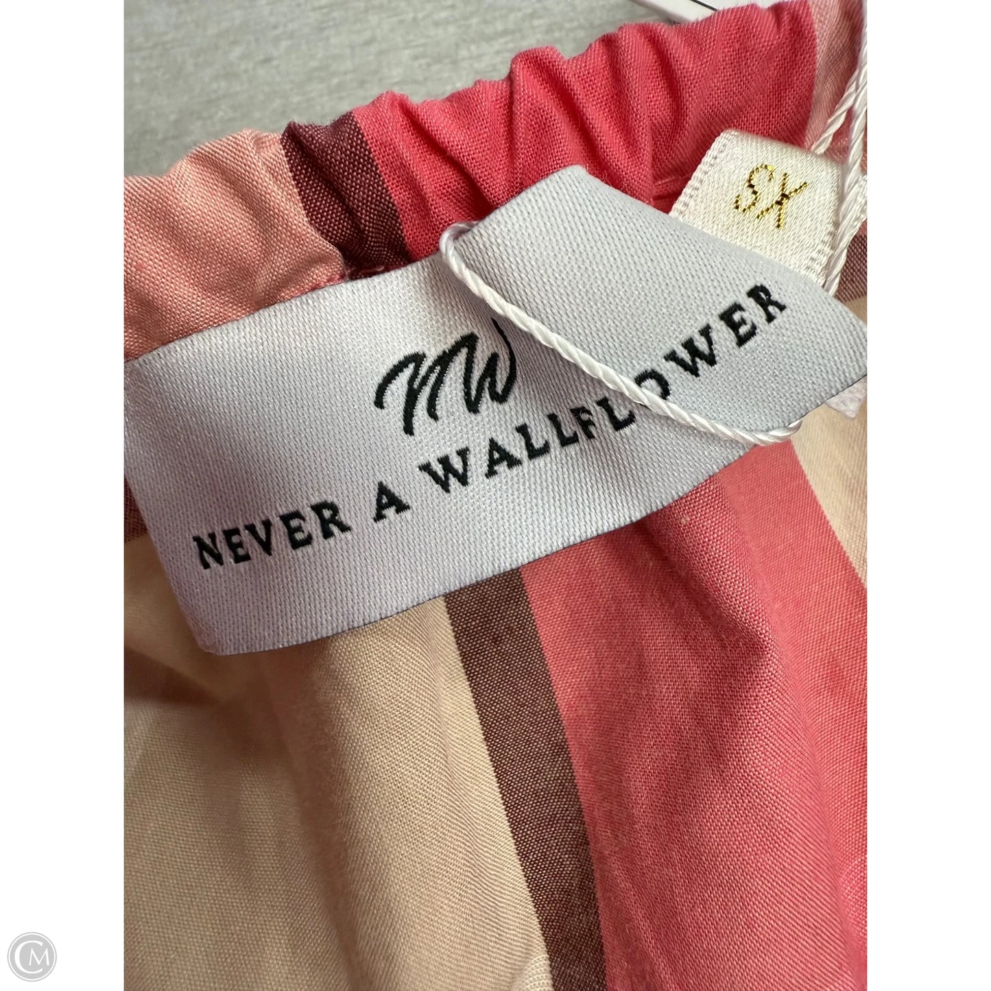 Dress Casual Midi By Never a Wall Flower In Plaid Pattern, Size: Xs