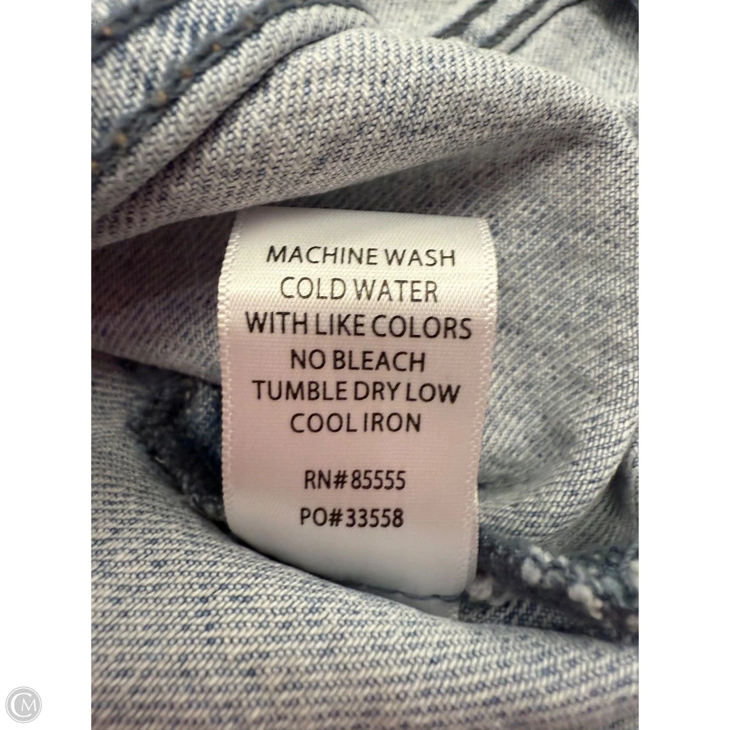 Vest Other By Pistola In Blue Denim, Size: L