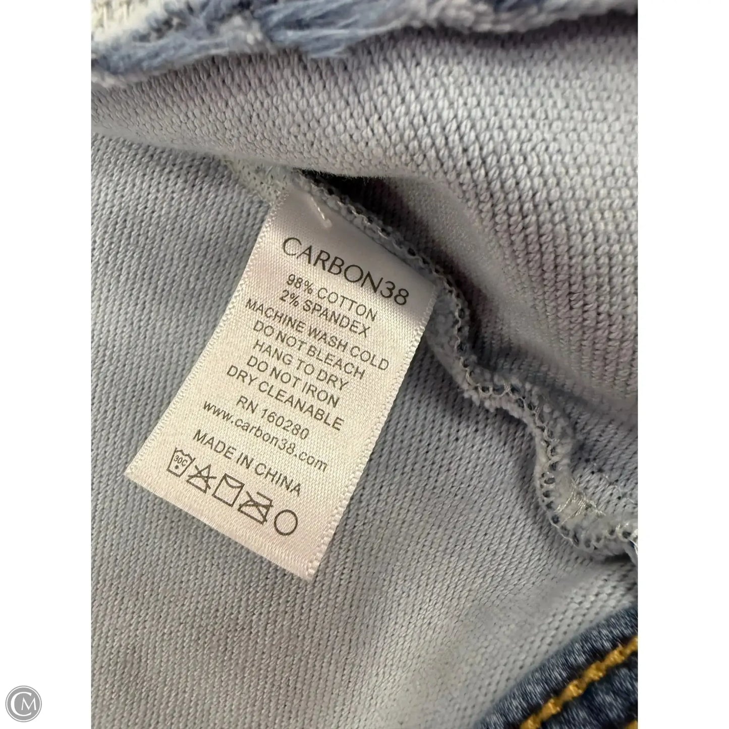 Jacket Denim By Cmc In Blue Denim, Size: M