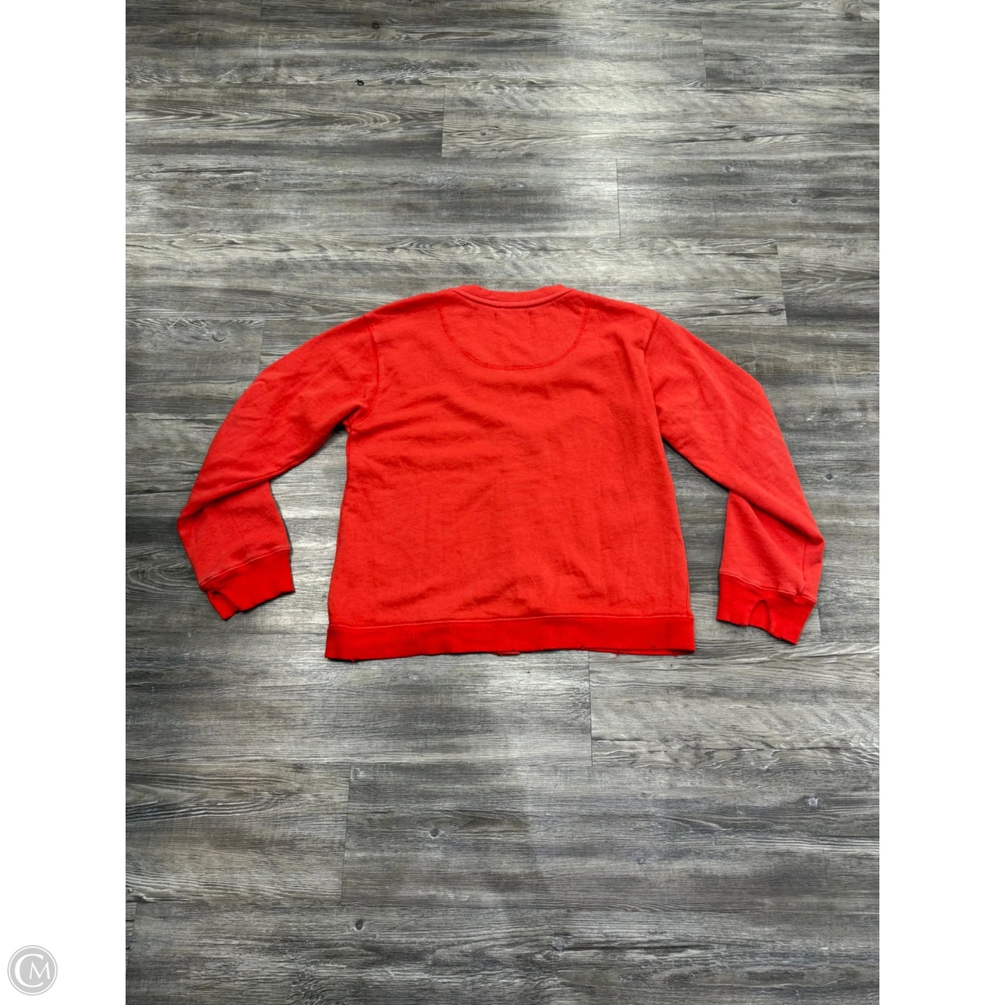 Sweater Cardigan By Free People In Red, Size: M