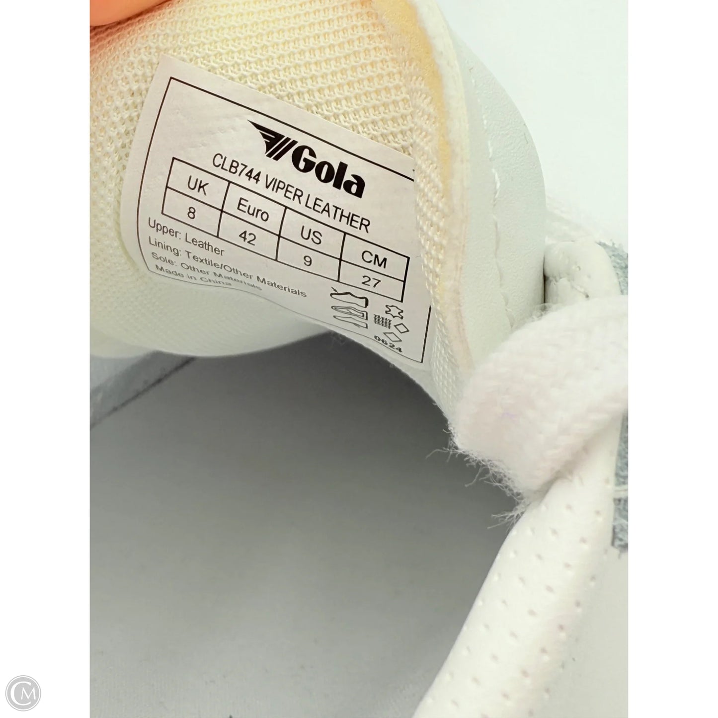 Shoes Sneakers By Gola In Black & White, Size: 9