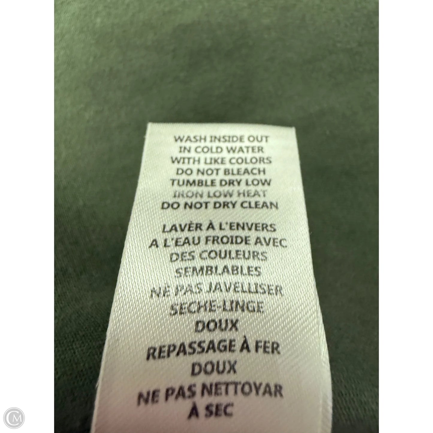 Jacket Shirt By Good American In Green, Size: S