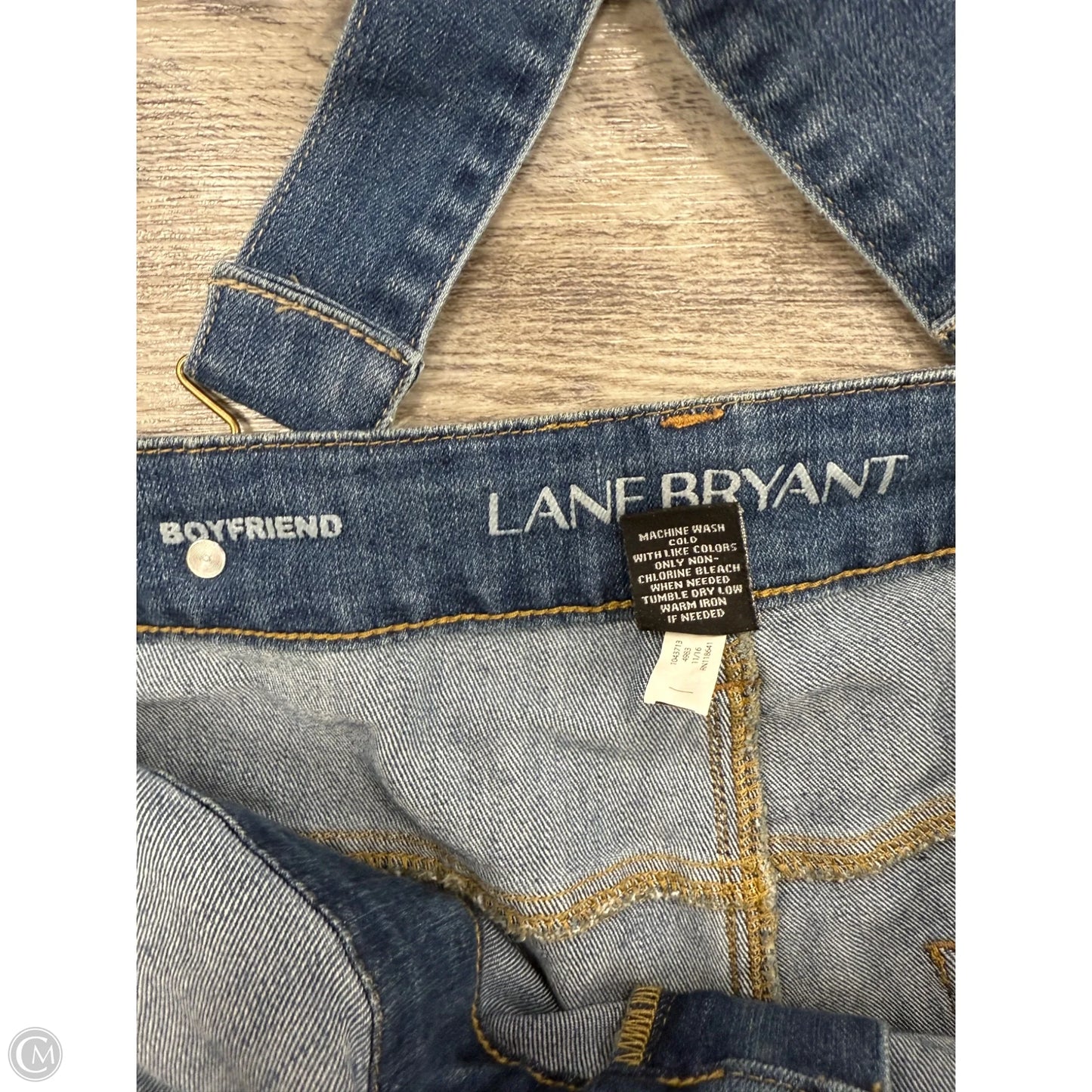 Overalls By Lane Bryant In Blue Denim, Size: 18