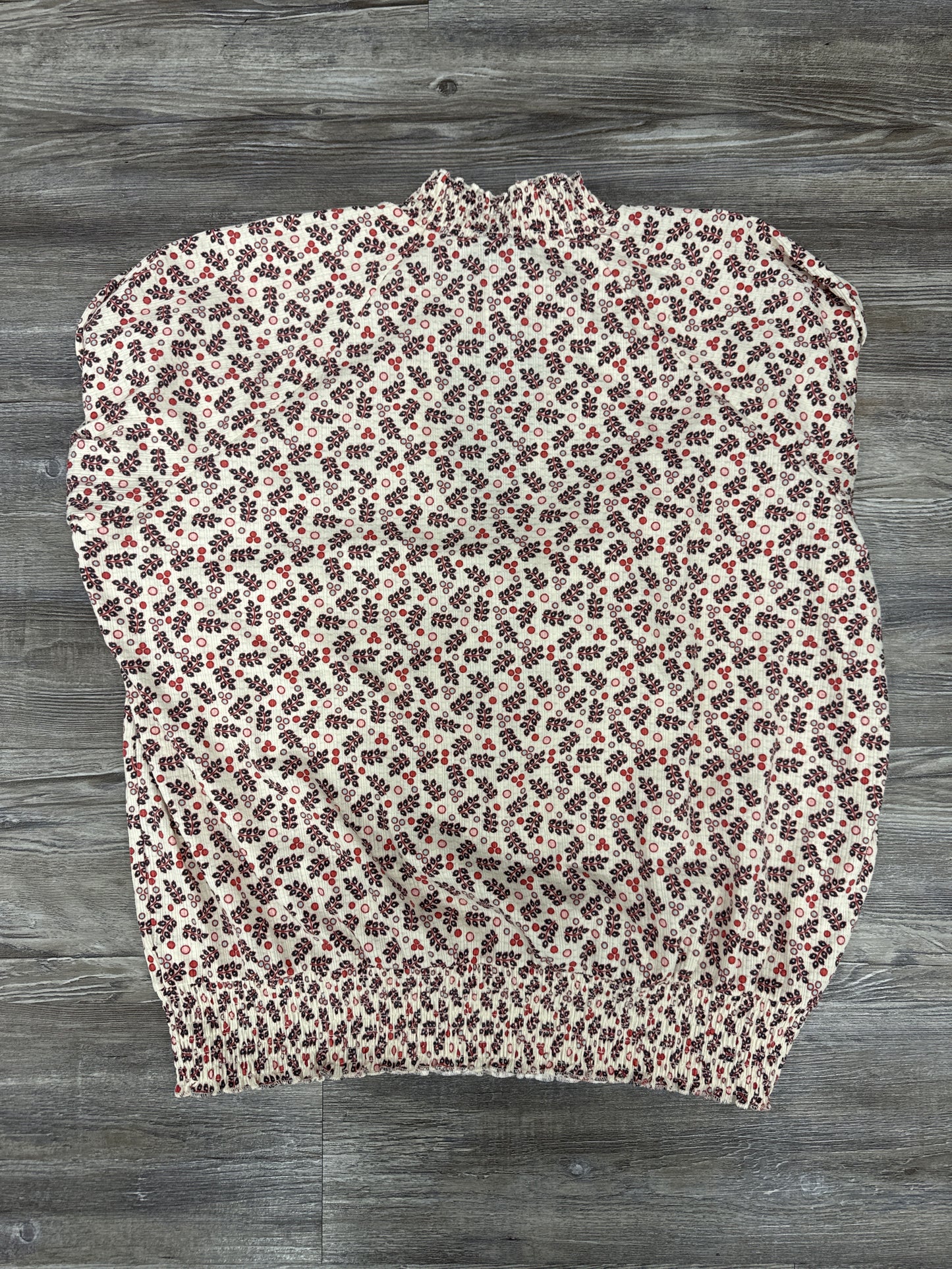 Top Long Sleeve By Torrid In Cream, Size: 1x