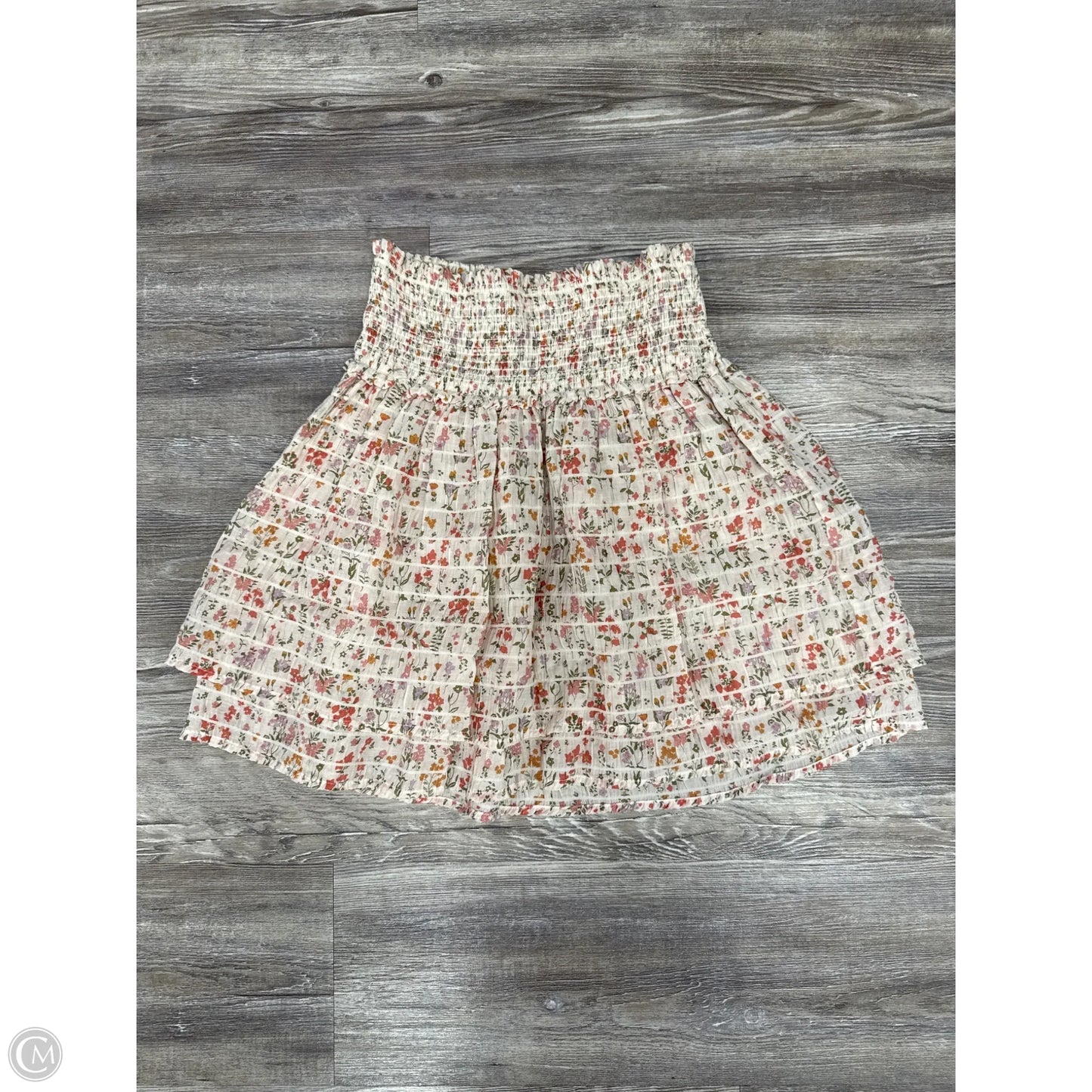 Skirt Mini & Short By Rails In Floral Print, Size: S