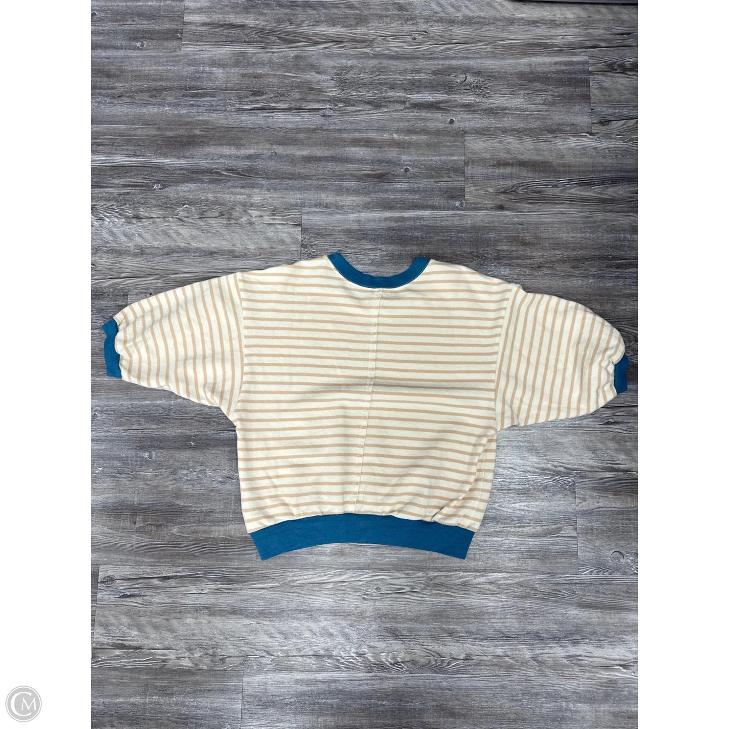 Top 3/4 Sleeve By Pilcro In Striped Pattern, Size: S