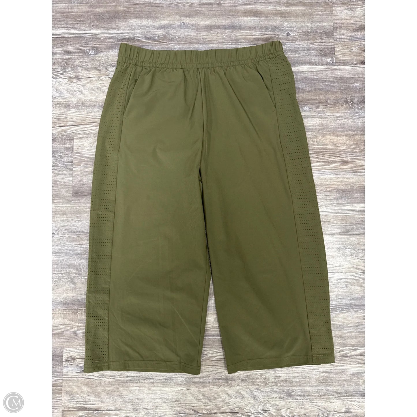 Athletic Capris By Talbots In Green, Size: Lp