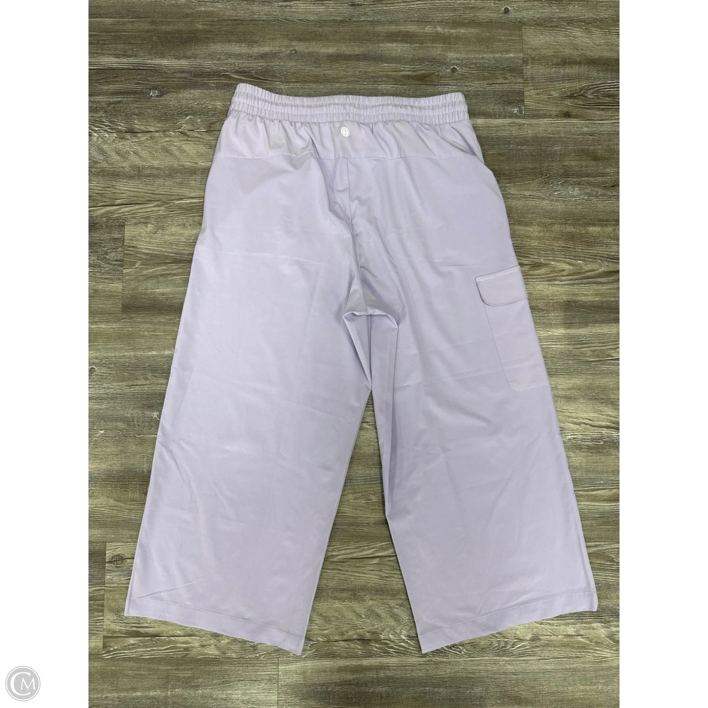 Athletic Capris By Talbots In Purple, Size: M