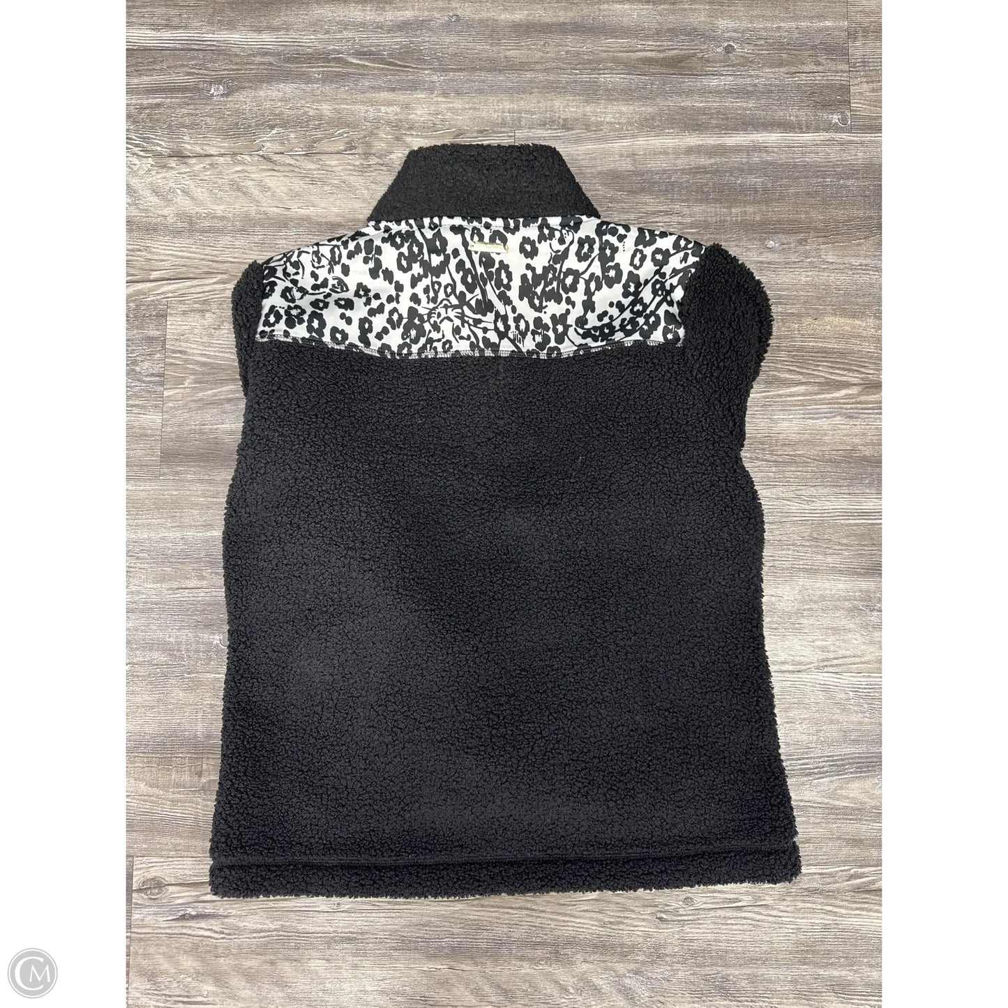 Jacket Faux Fur & Sherpa By Lilly Pulitzer In Black, Size: Xs