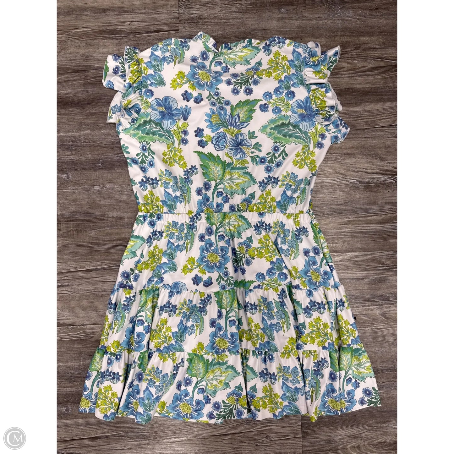 Dress Designer By Cmb In Blue & Green, Size: Xl