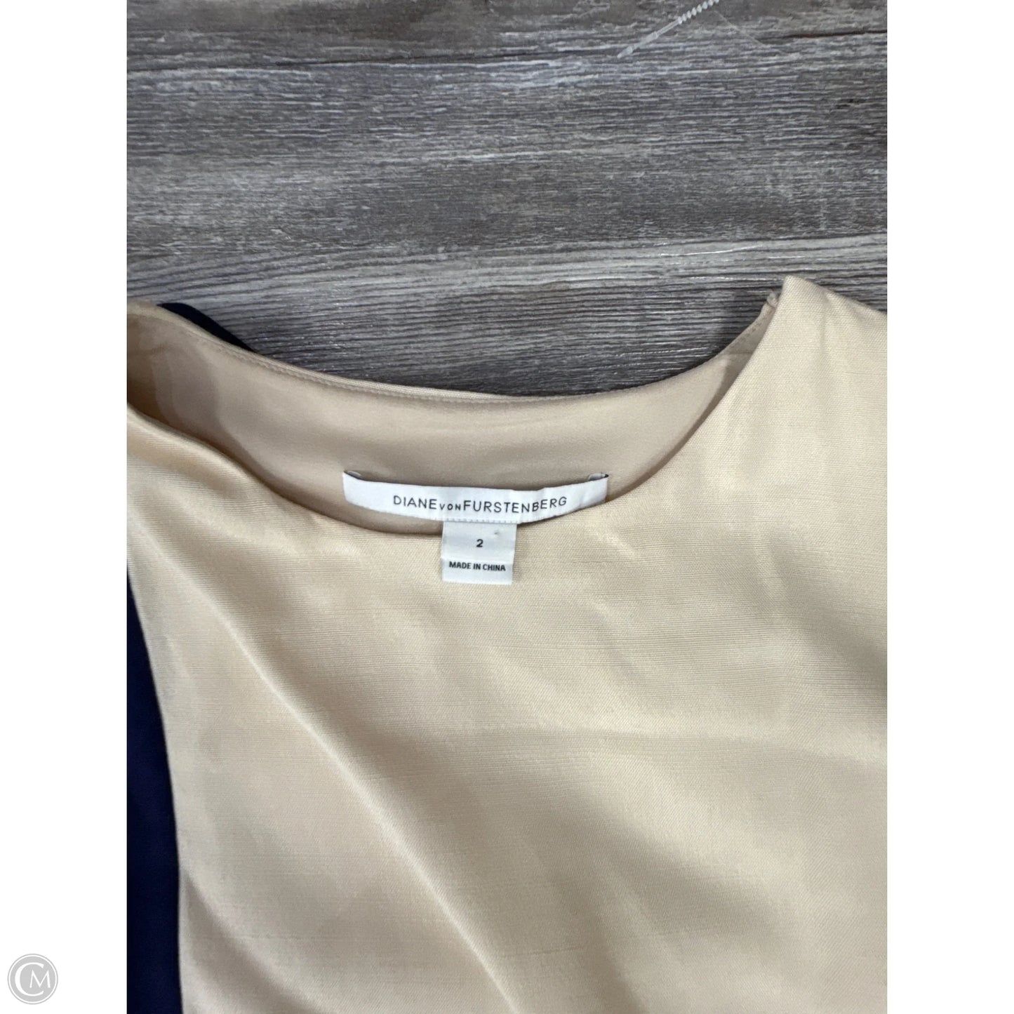 Dress Designer By Diane Von Furstenberg In Beige, Size: 2