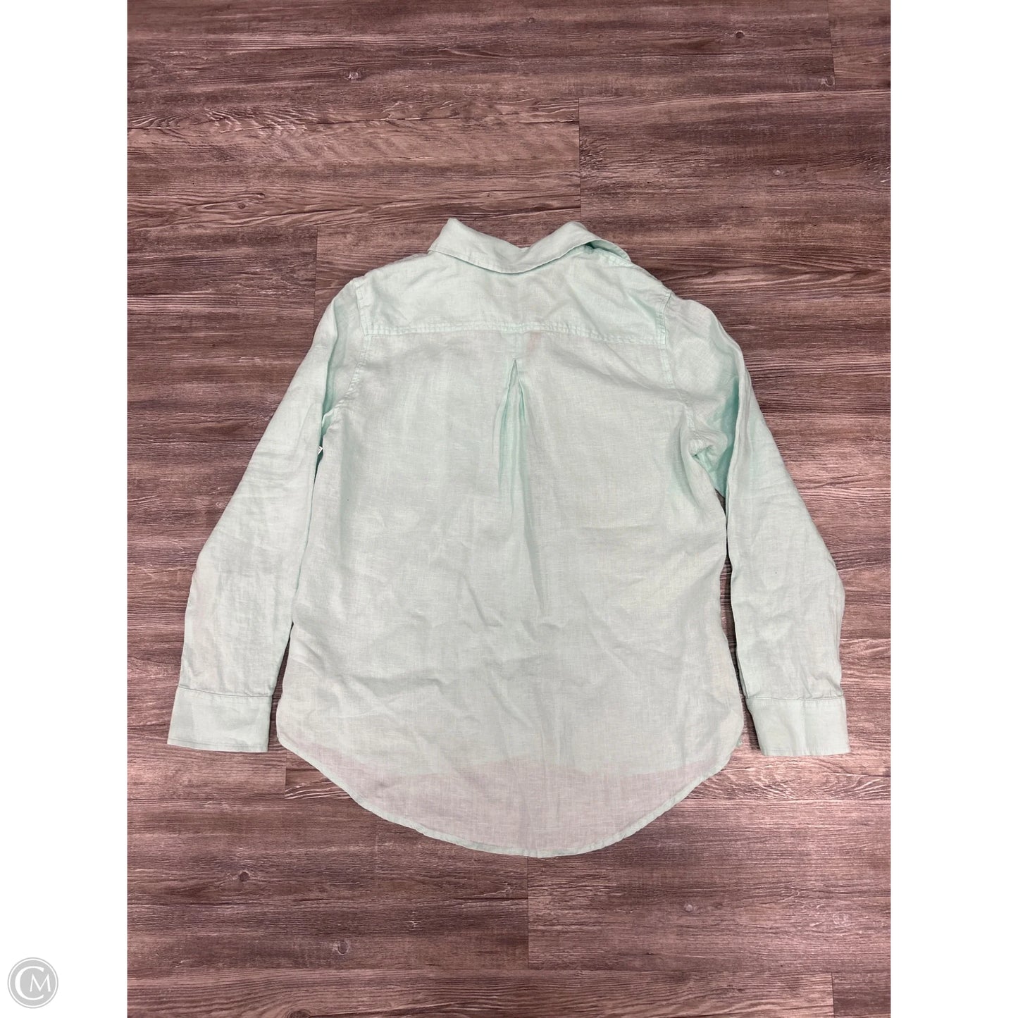Top Long Sleeve By Vineyard Vines In Blue, Size: 6