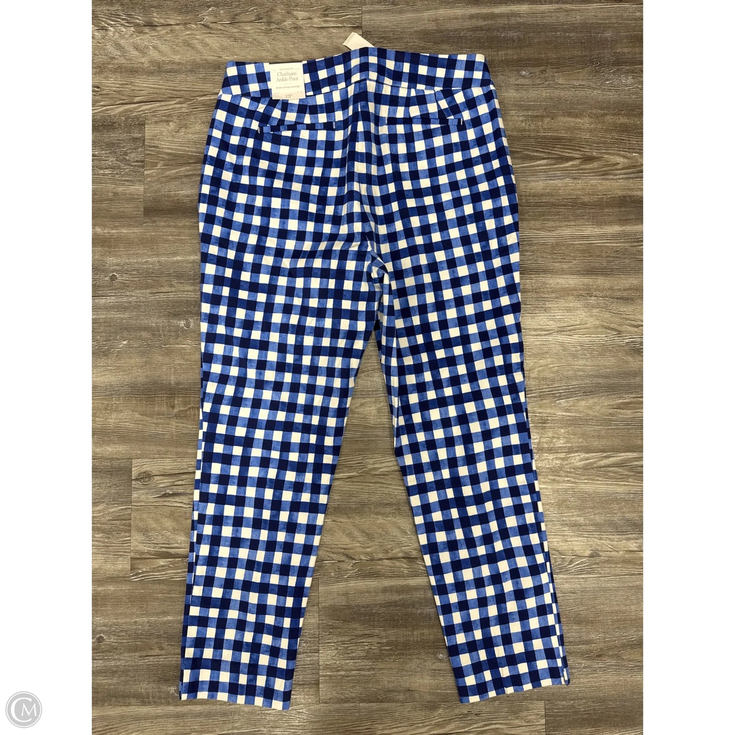 Pants Other By Talbots In Blue & White, Size: 12p