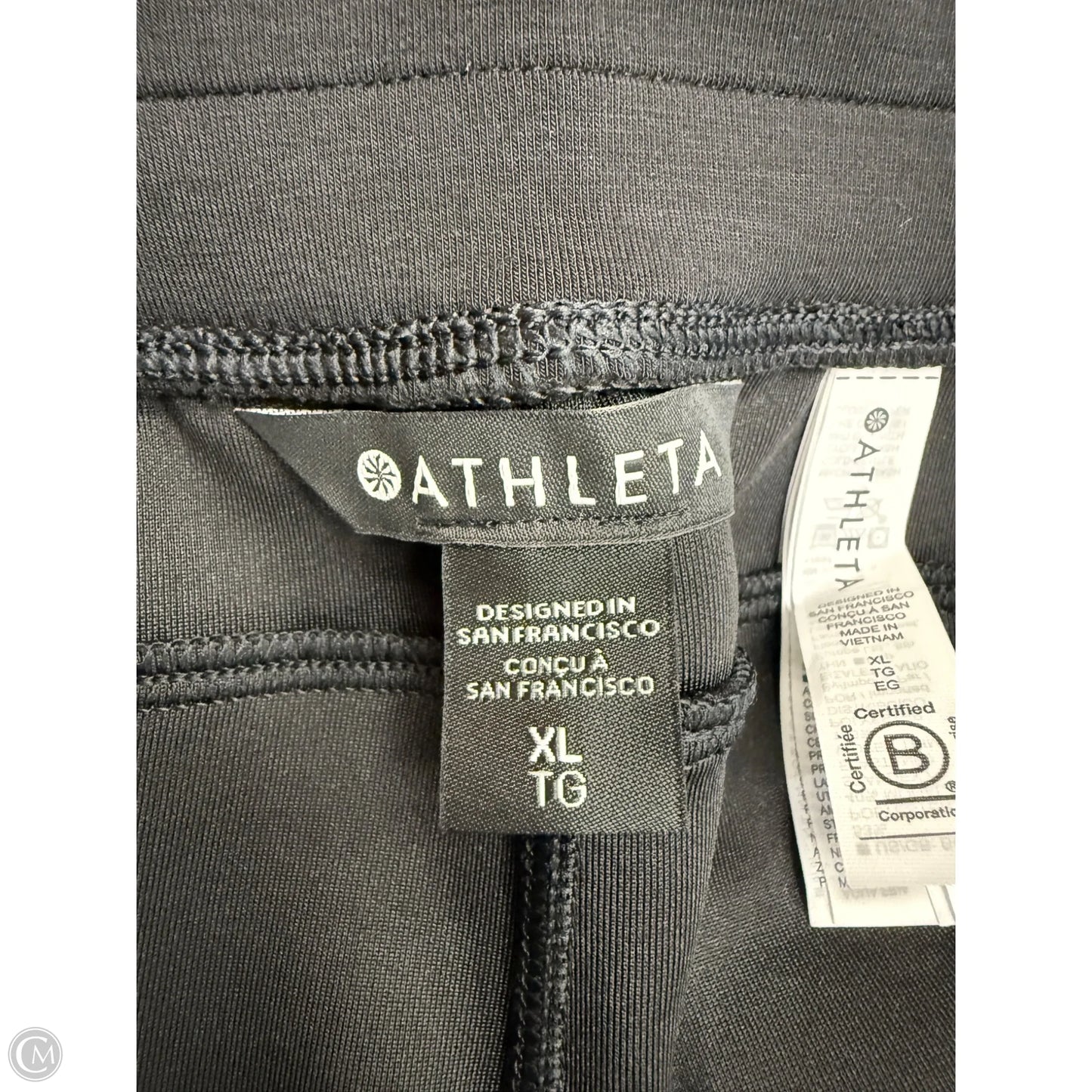 Athletic Pants By Athleta In Black, Size: Xl