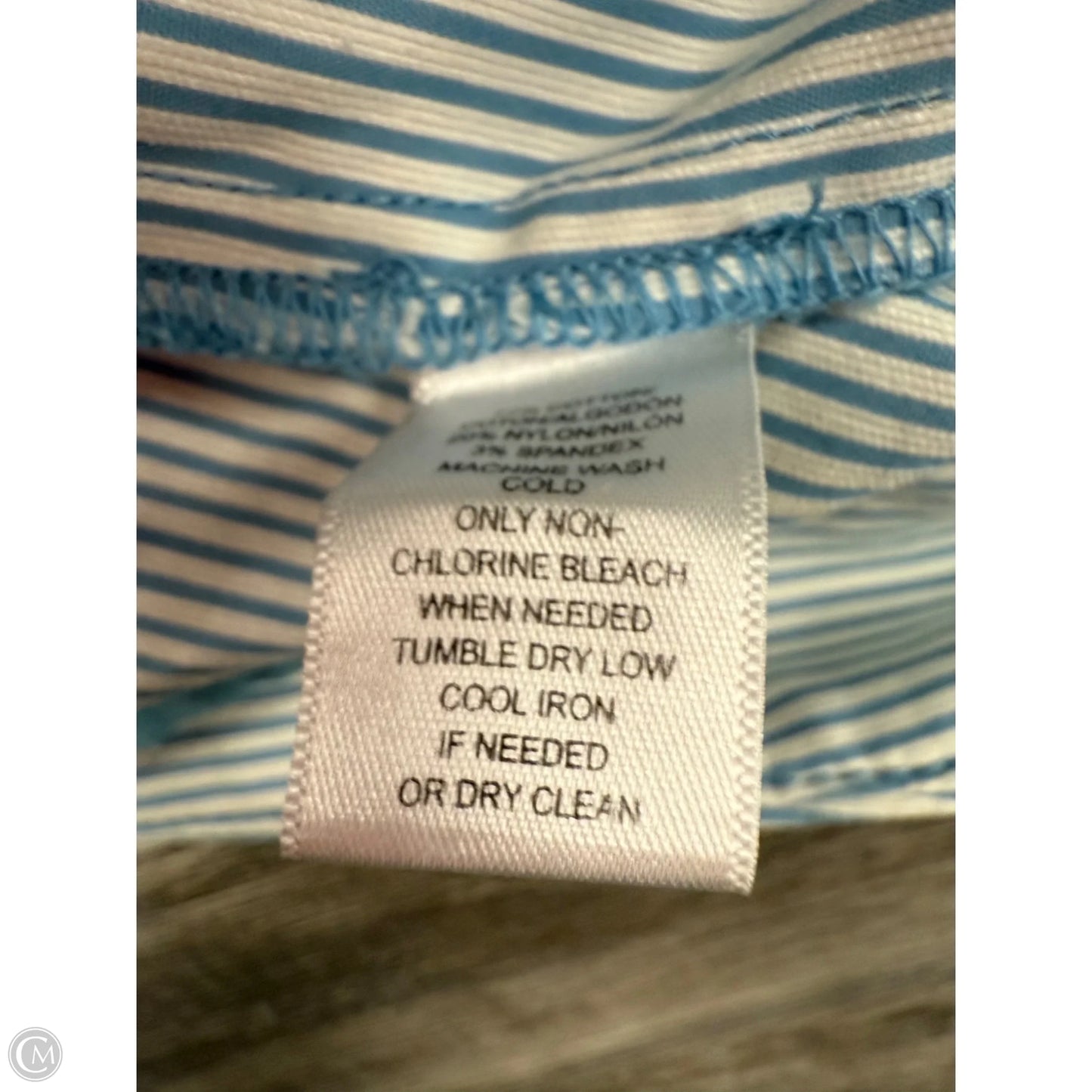 Shorts By Loft In Blue & White, Size: 6